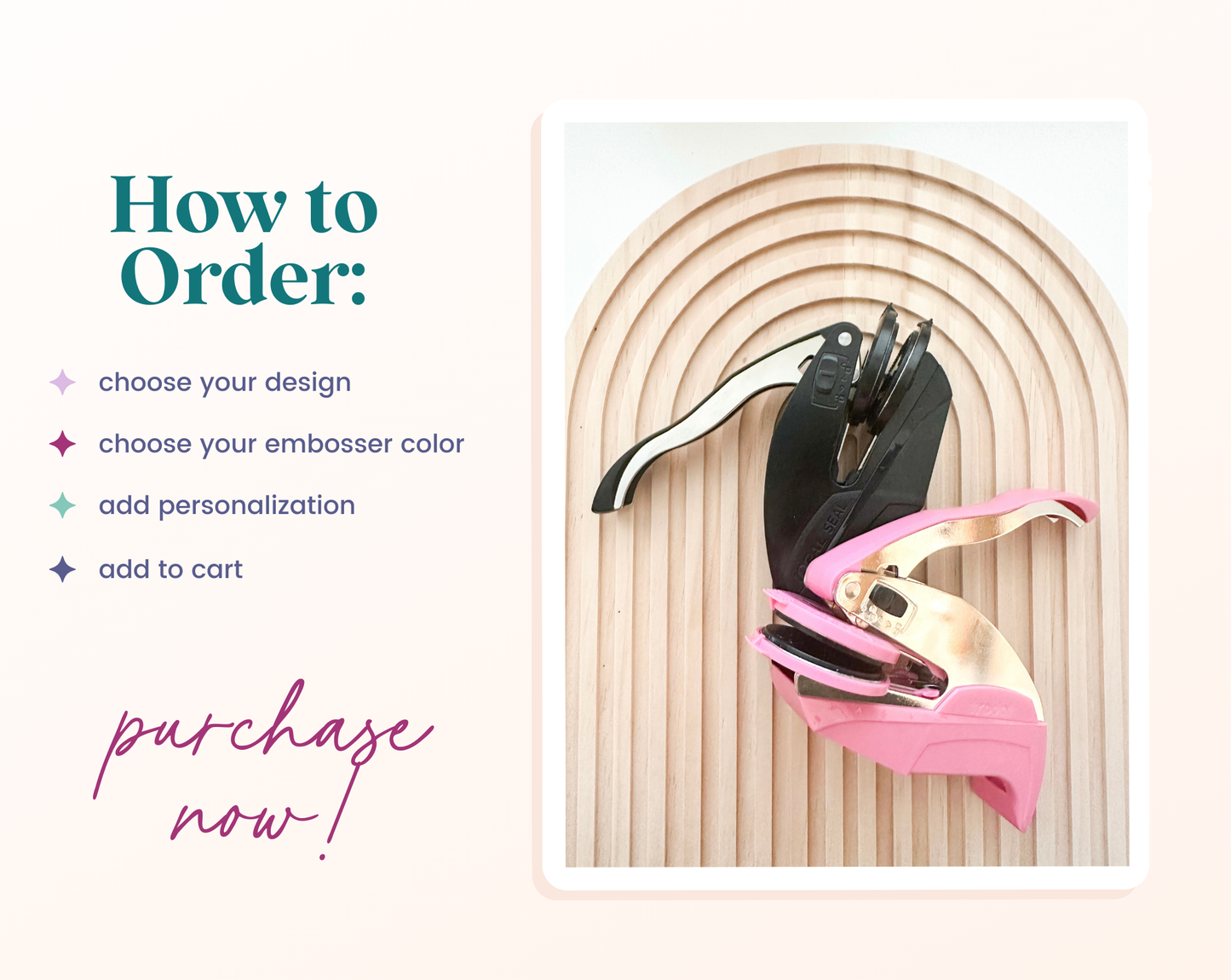 Custom Embosser | Book Shelf