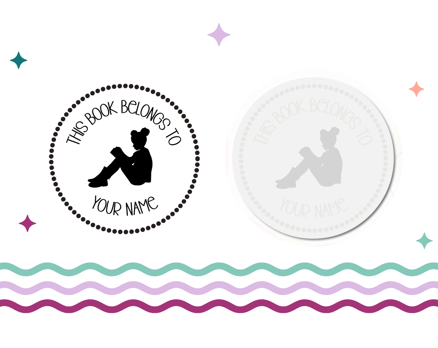 Custom Embosser | Child Reading