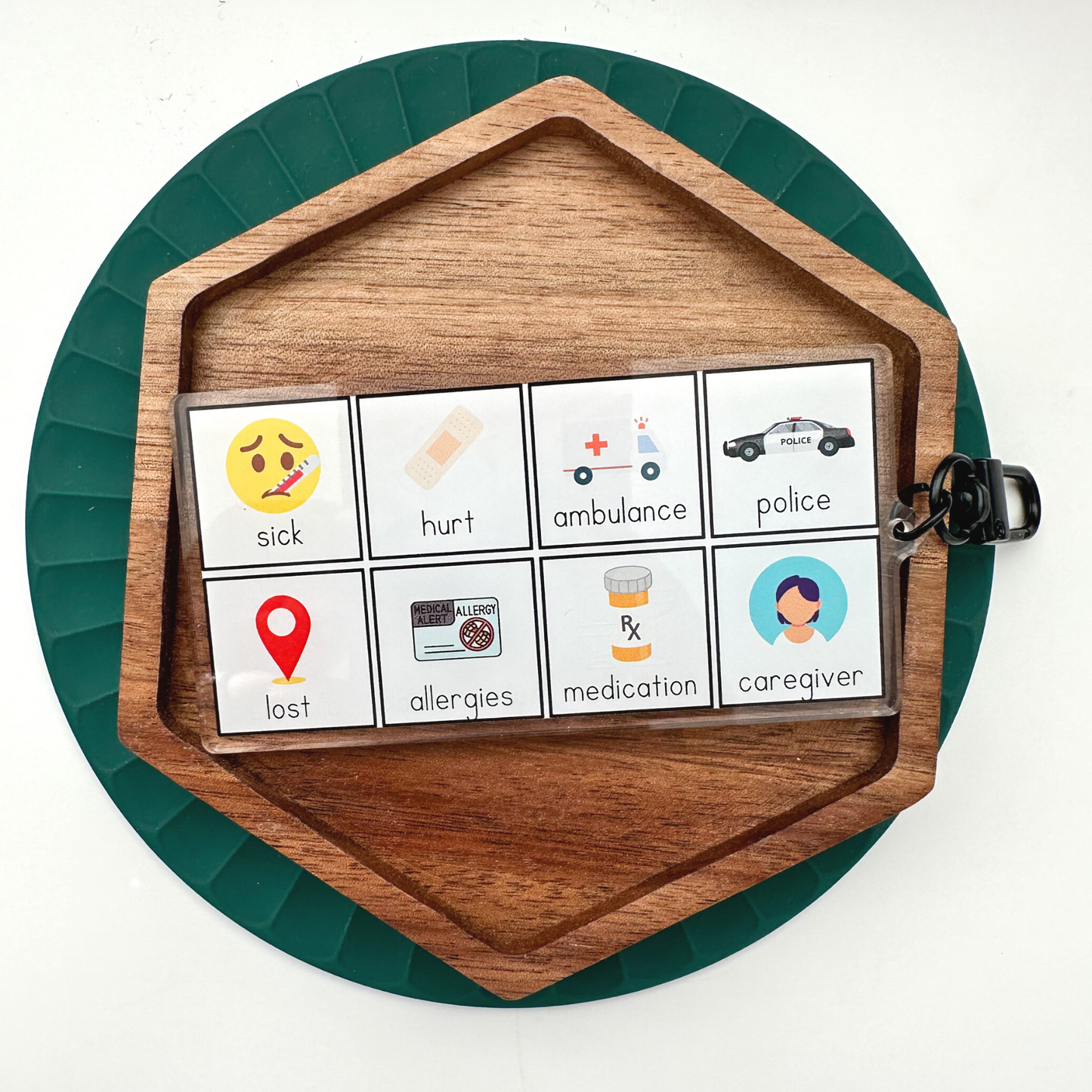Mini AAC Board Keychain