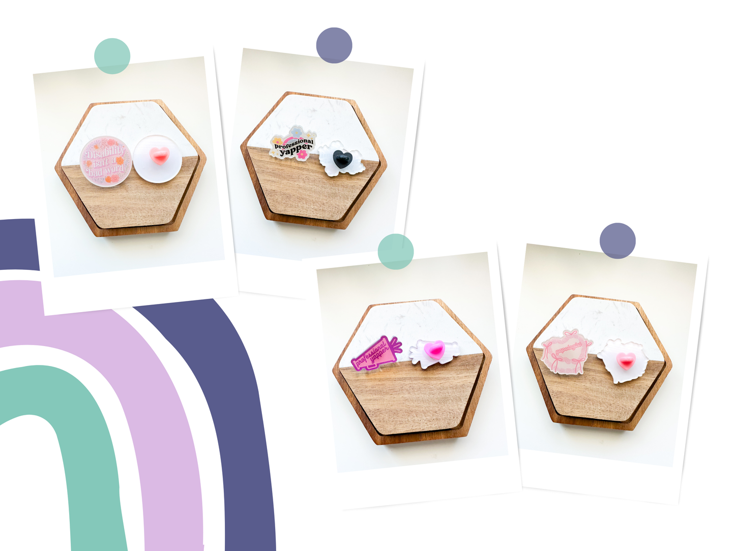 Acrylic Pins | Yapper