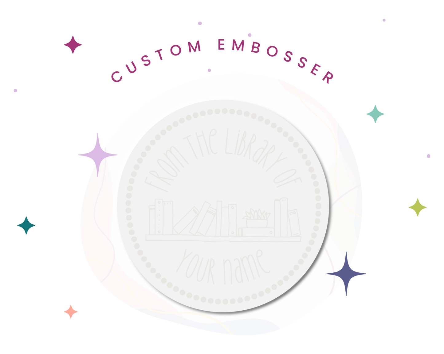 Custom Embosser | Child Reading