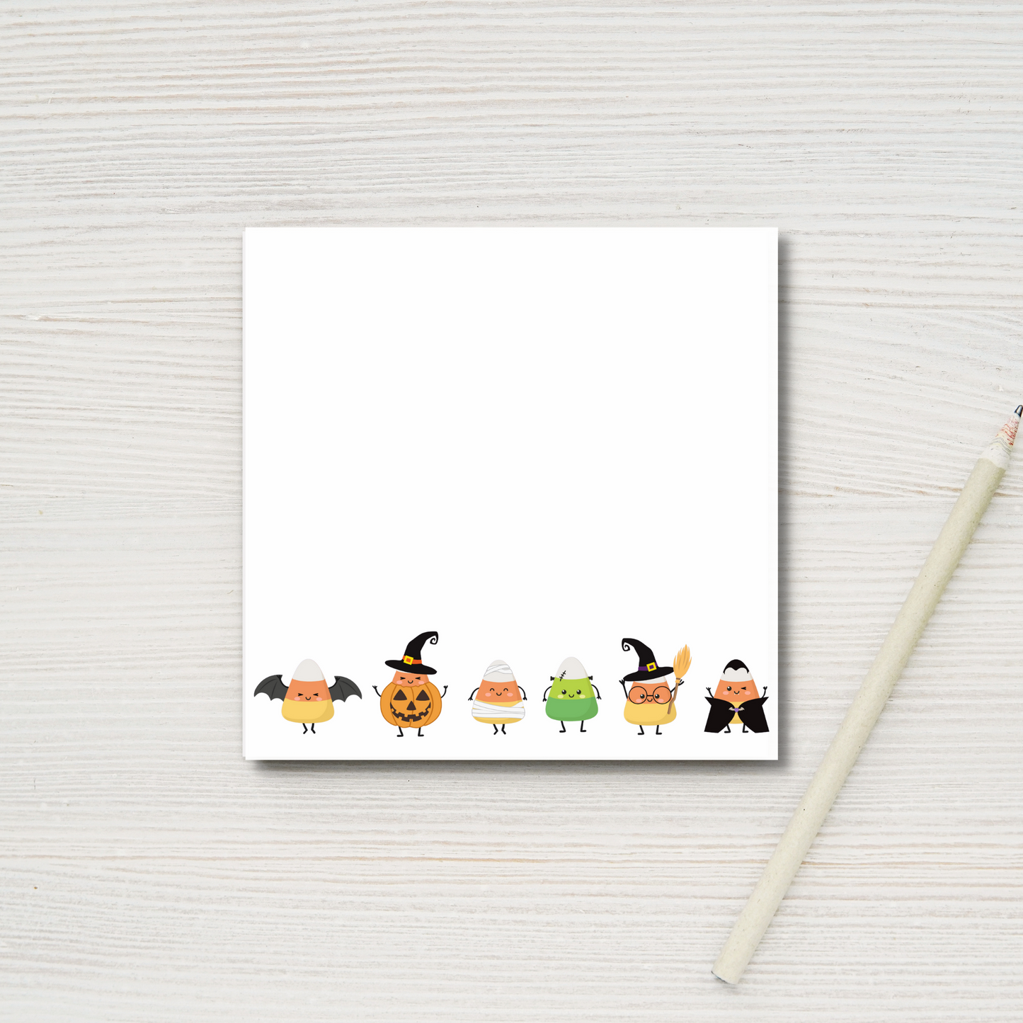 Candy Corn Friends Sticky Notes