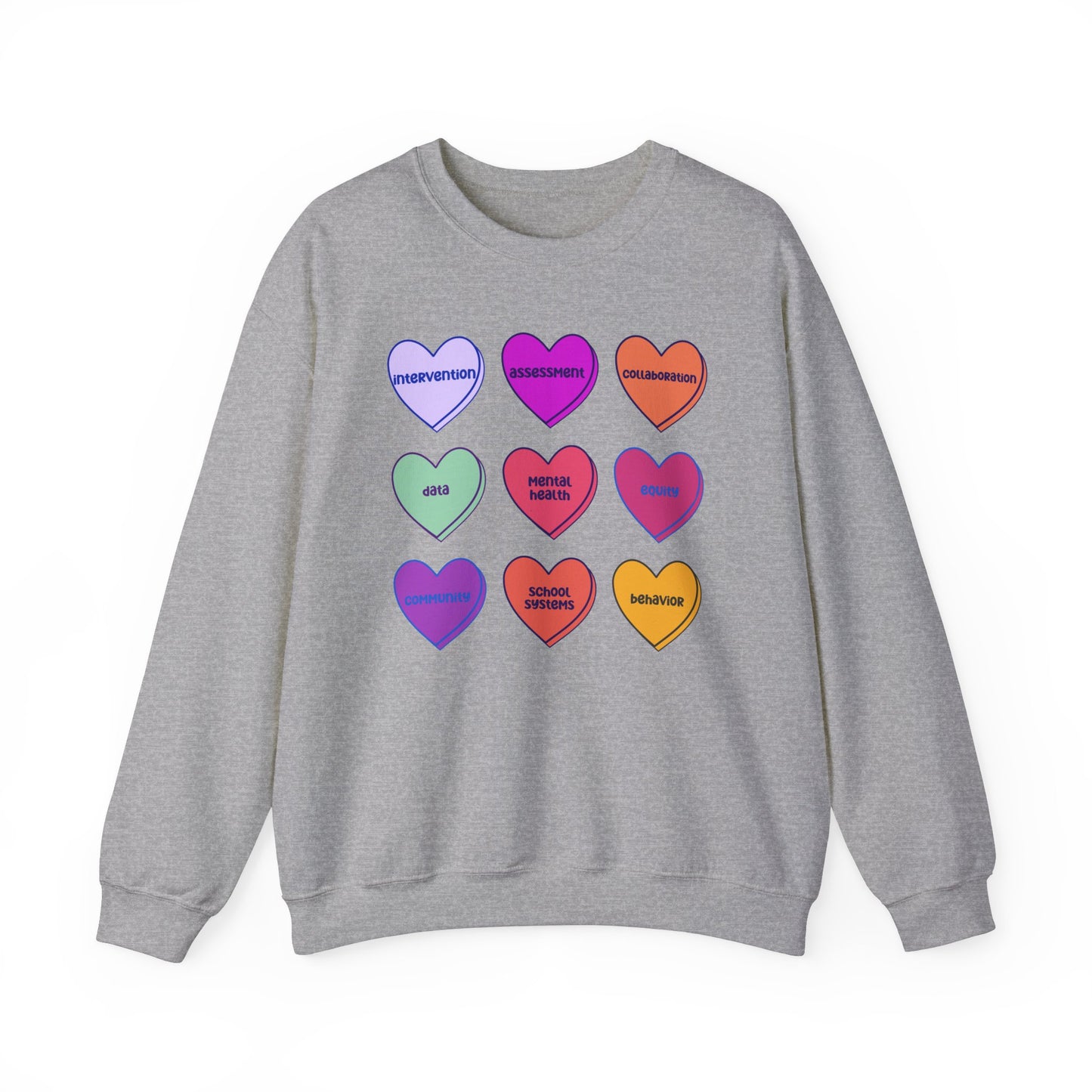 School Psychologist Scope of Practice Pullover - Valentine Edition