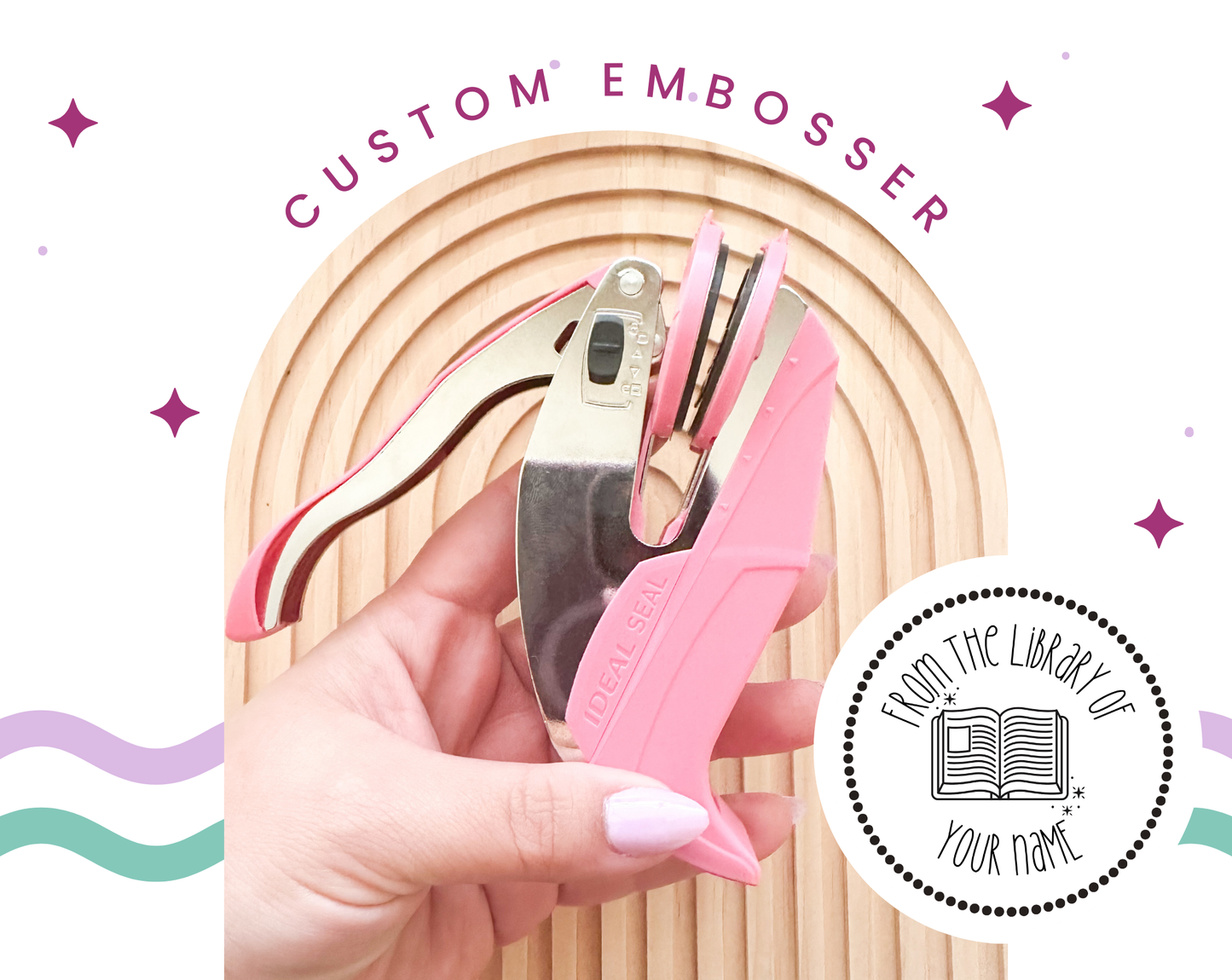 Custom Embosser | Magical Book