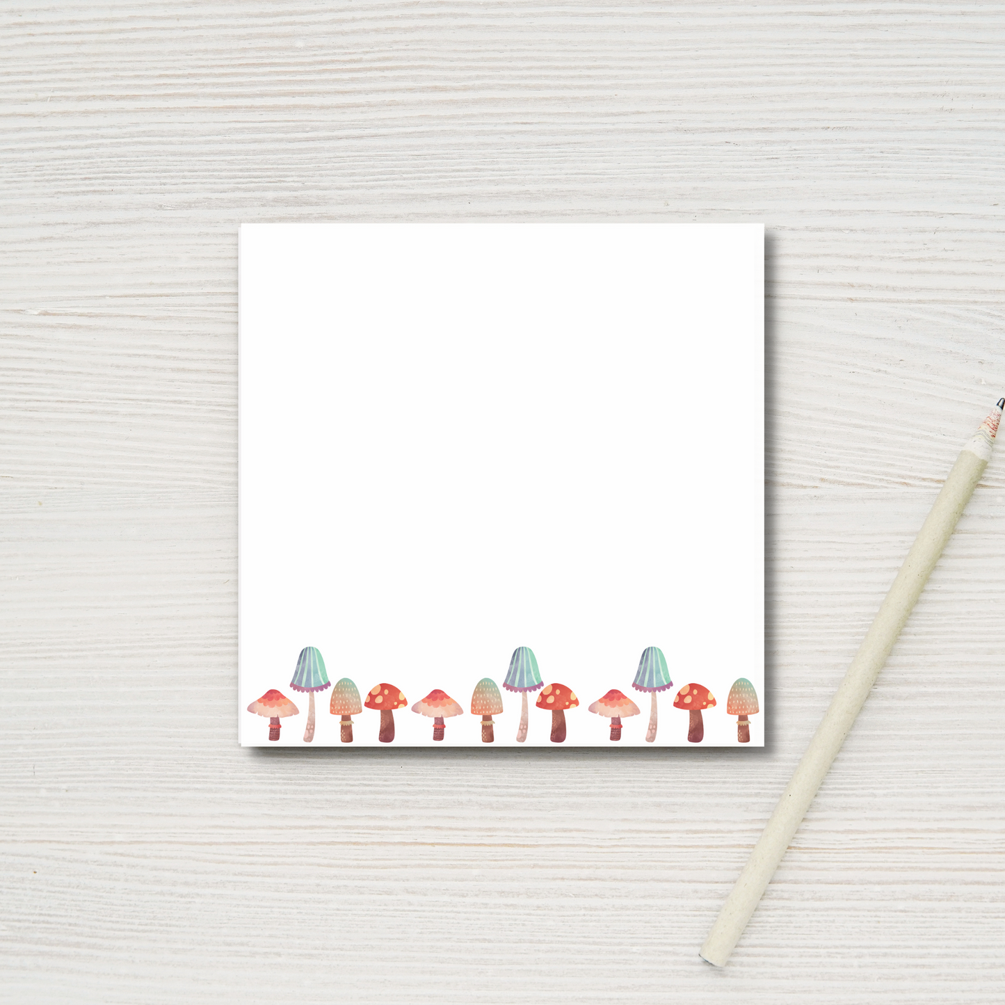 Mushroom Party Sticky Notes