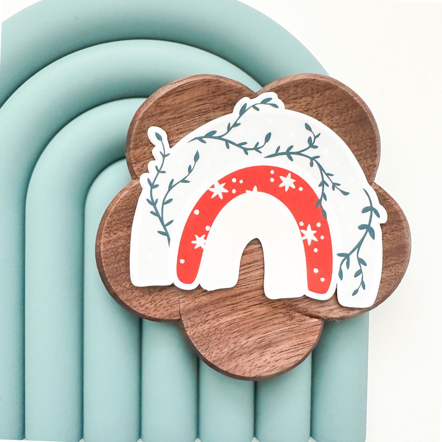 Rainbow Vines Sticker