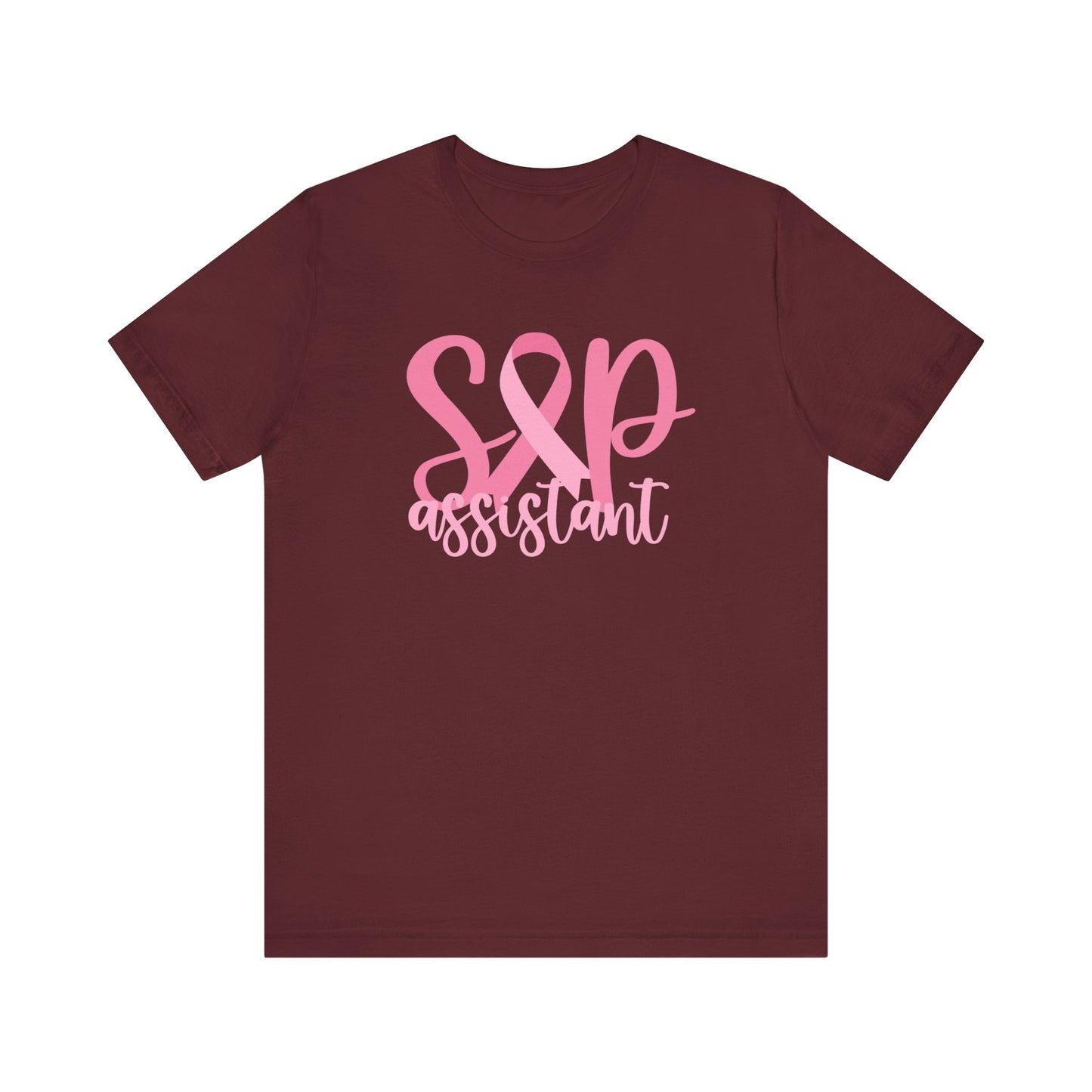 SLP Assistant Pink Ribbon Tee