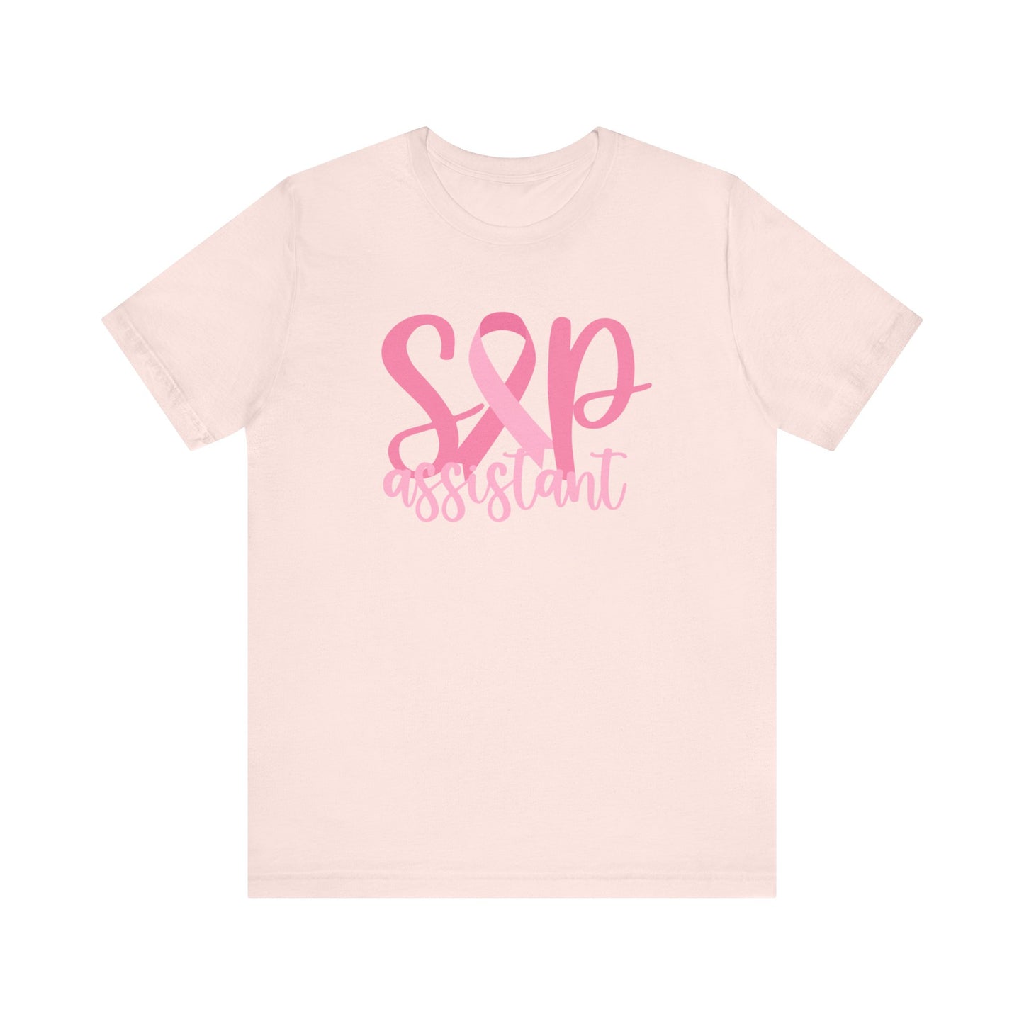 SLP Assistant Pink Ribbon Tee