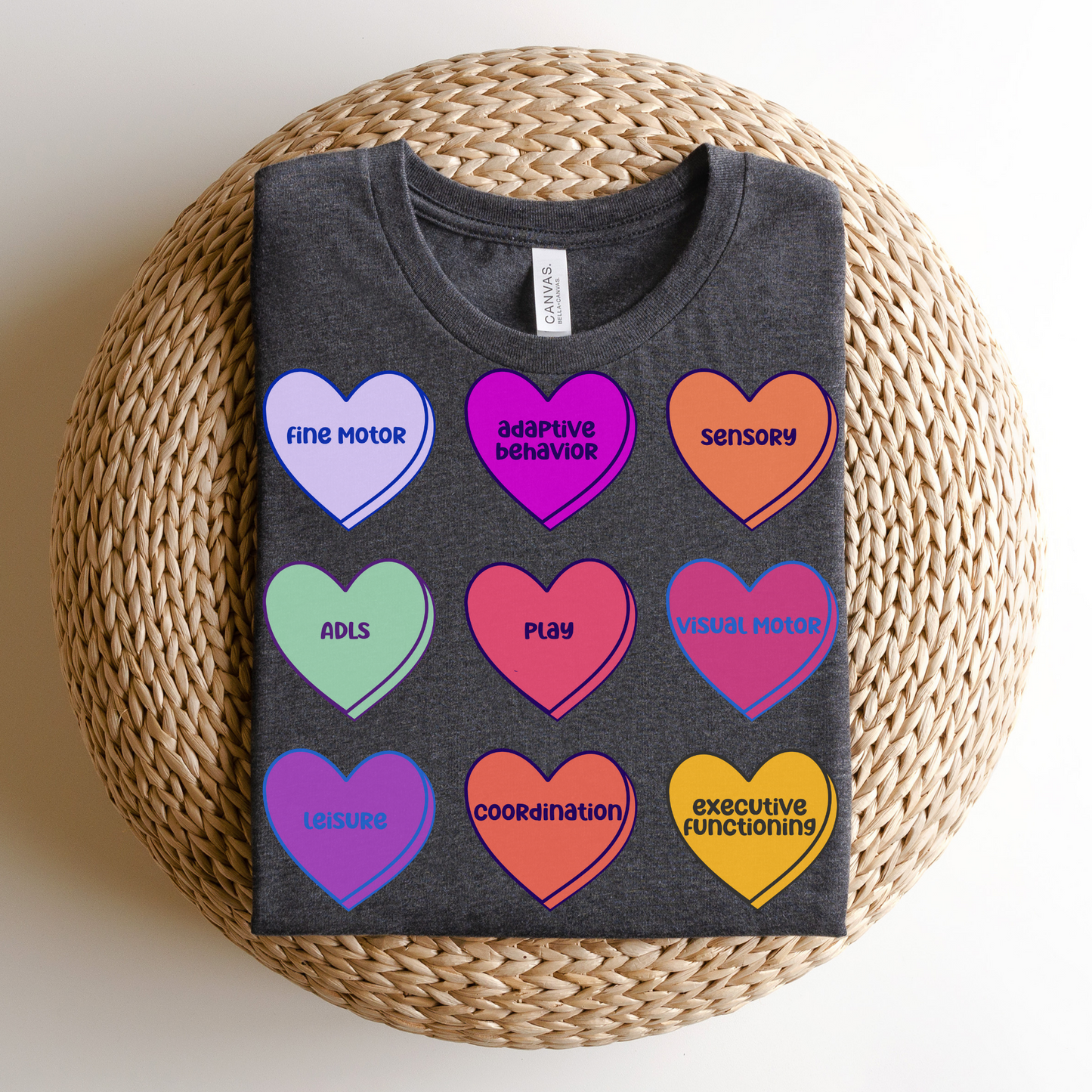 Occupational Therapist Scope of Practice Tee - Valentine Edition