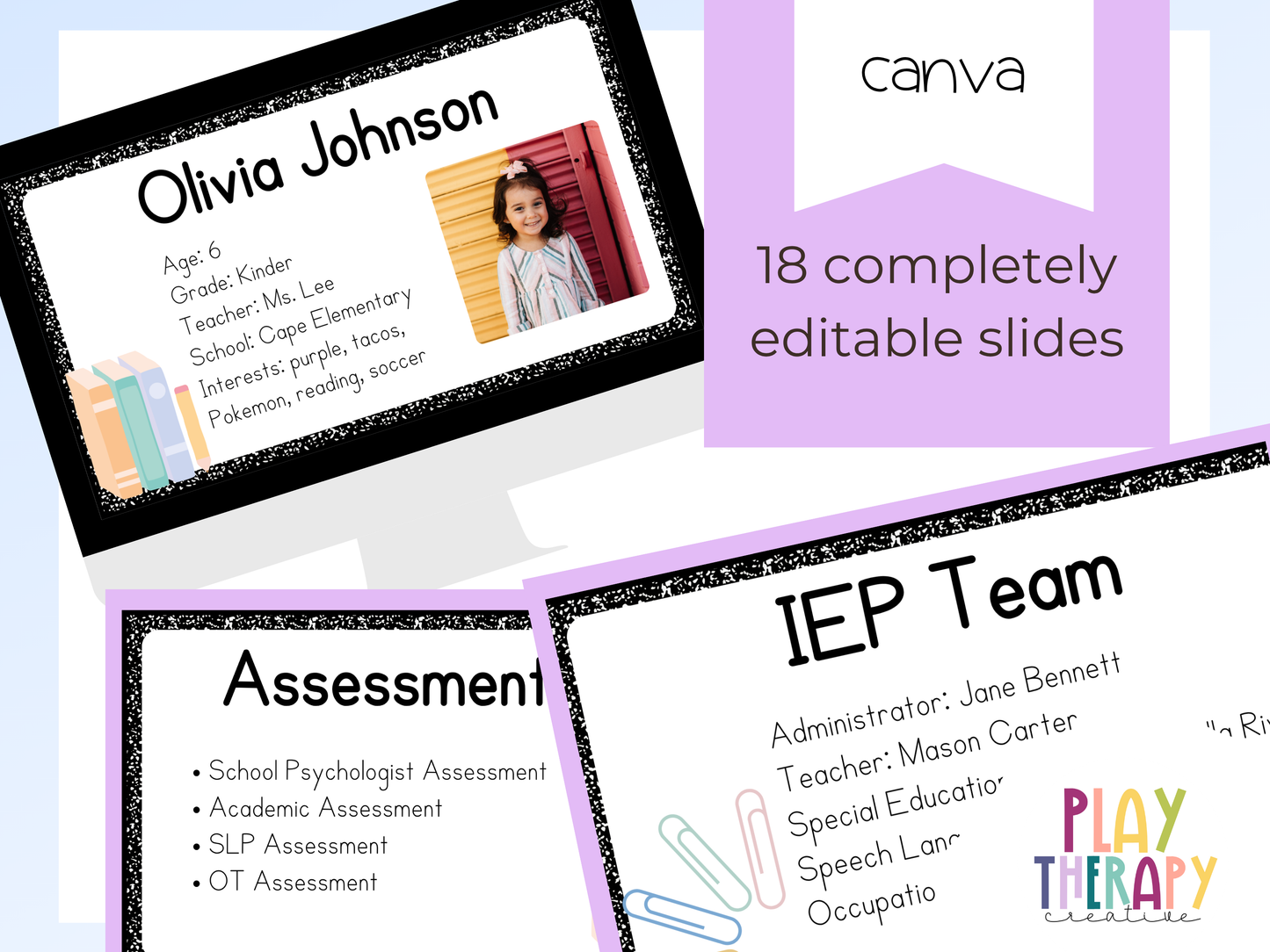 IEP Slide Deck Template