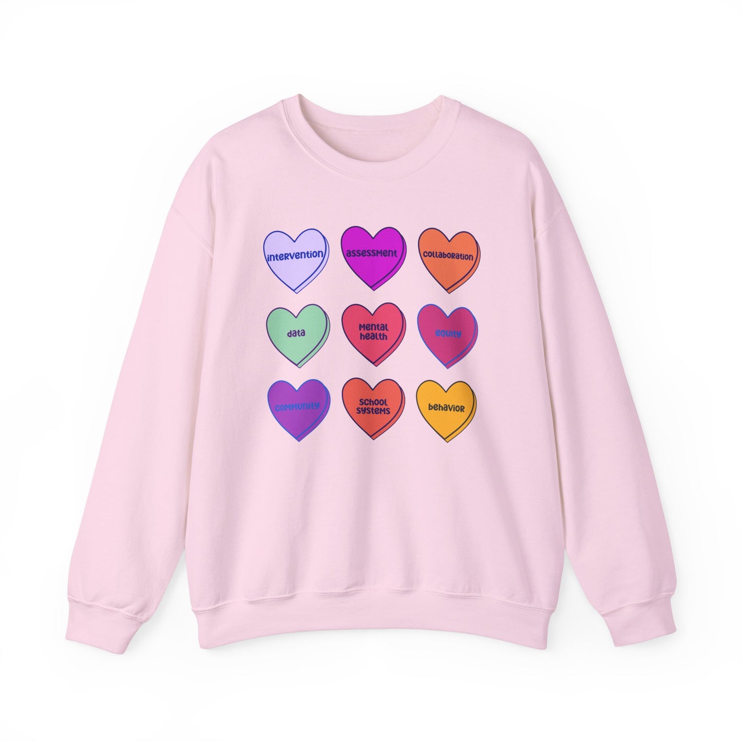 School Psychologist Scope of Practice Pullover - Valentine Edition