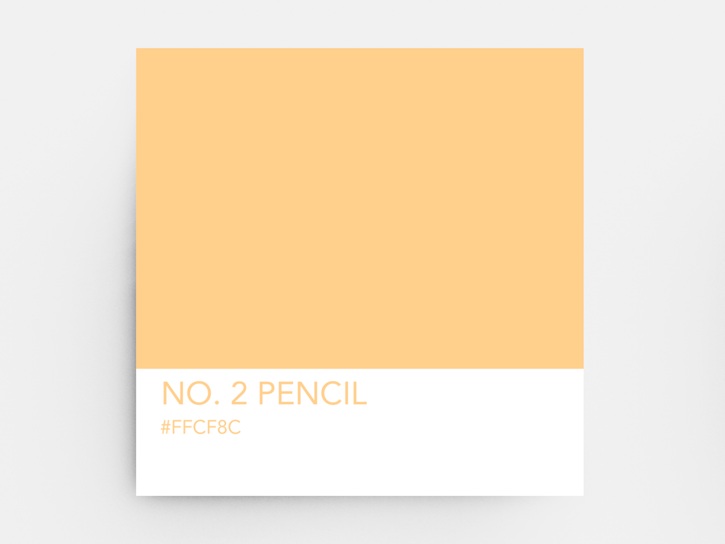 Paint Chip Sticky Notes - Back to School