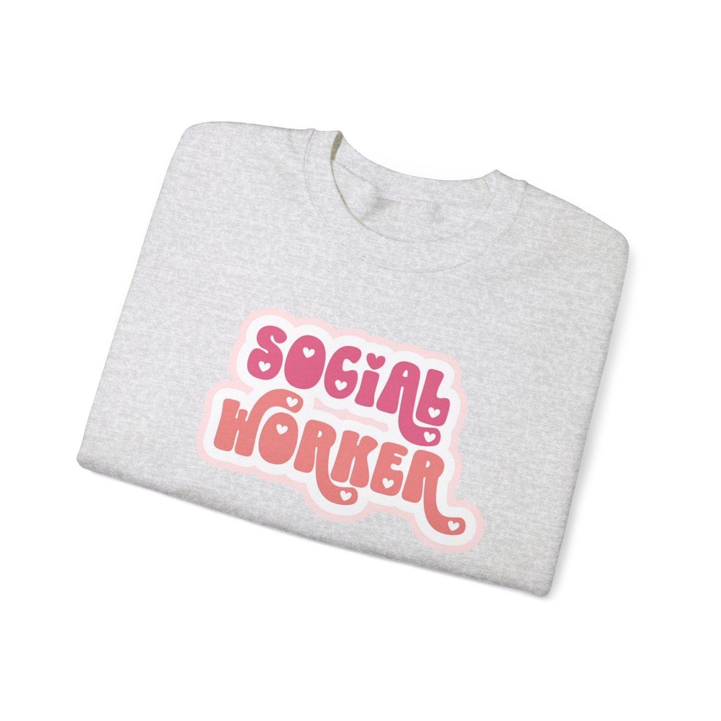Social Worker Love Pullover