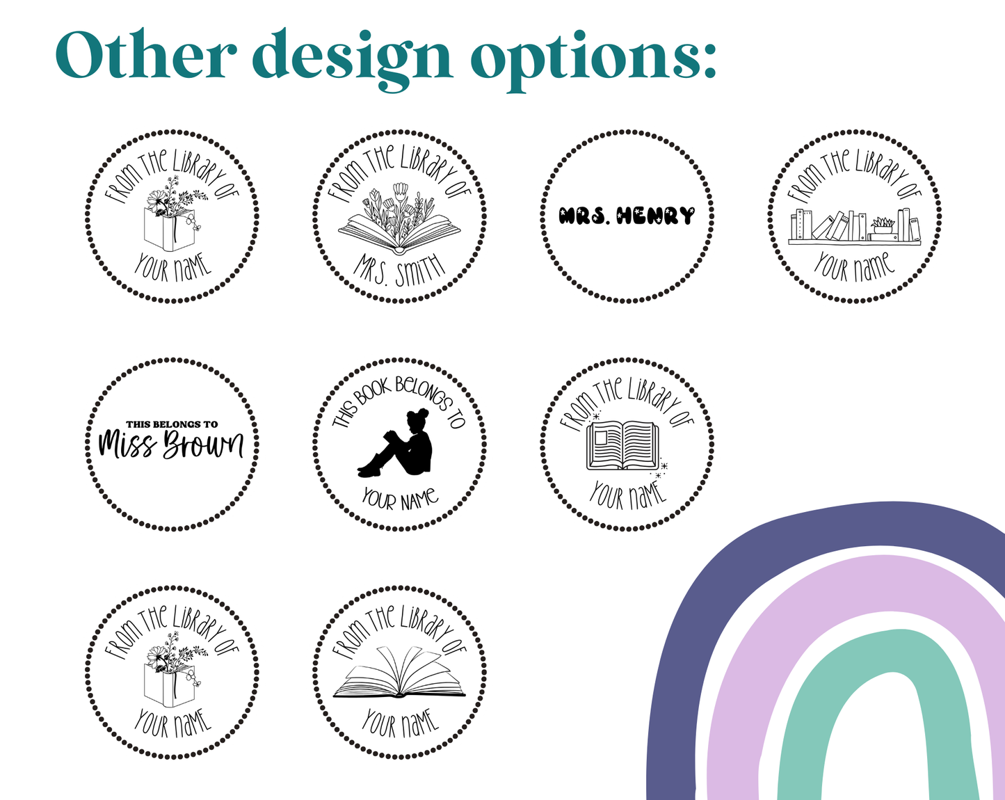 Custom Embosser | Open Book