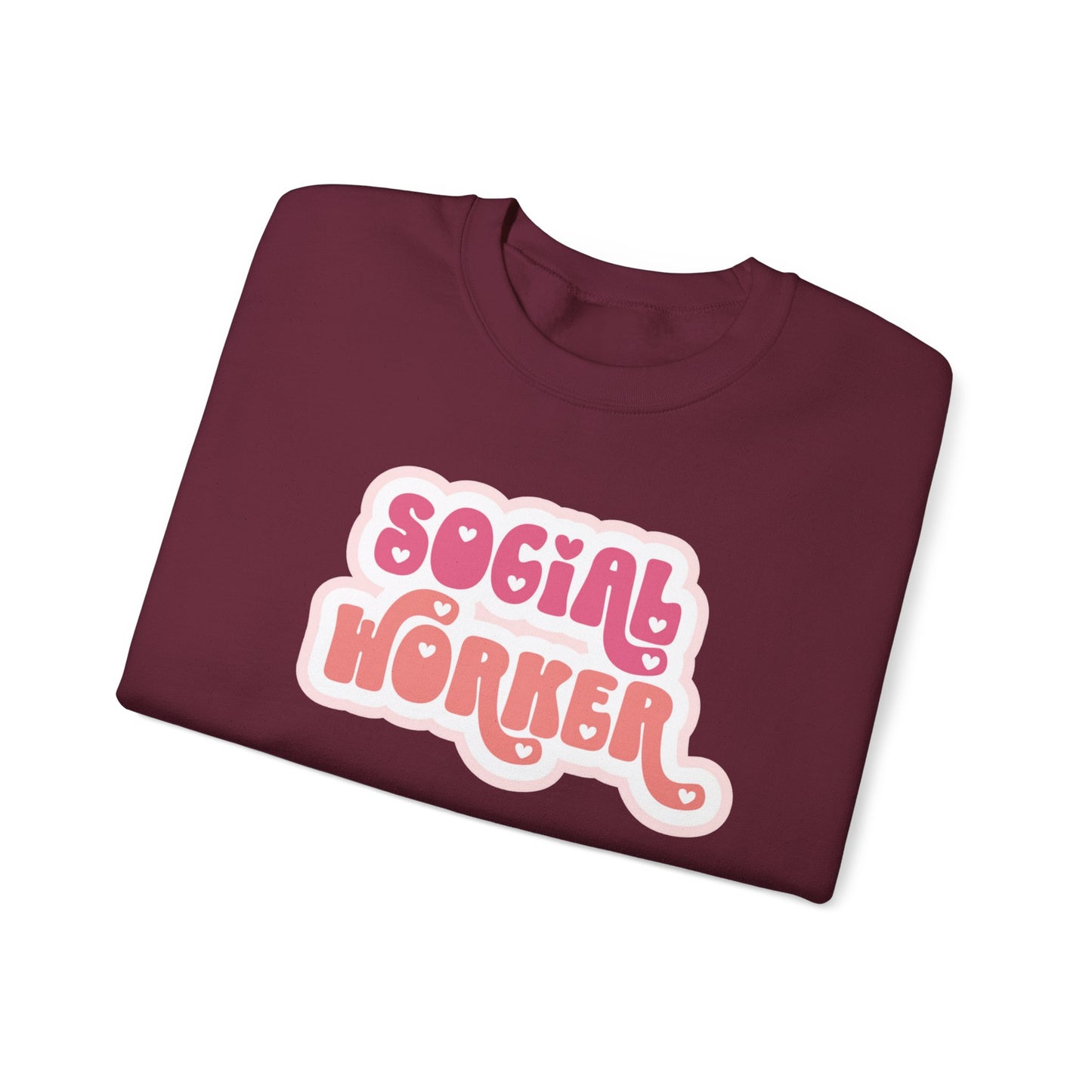 Social Worker Love Pullover