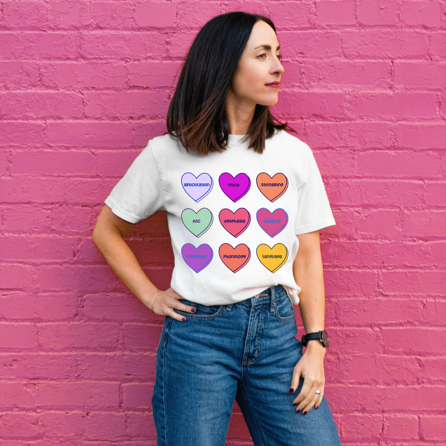SLP Scope of Practice Tee - Valentine Edition