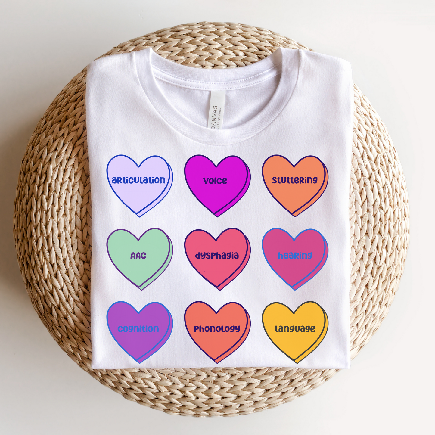 SLP Scope of Practice Tee - Valentine Edition