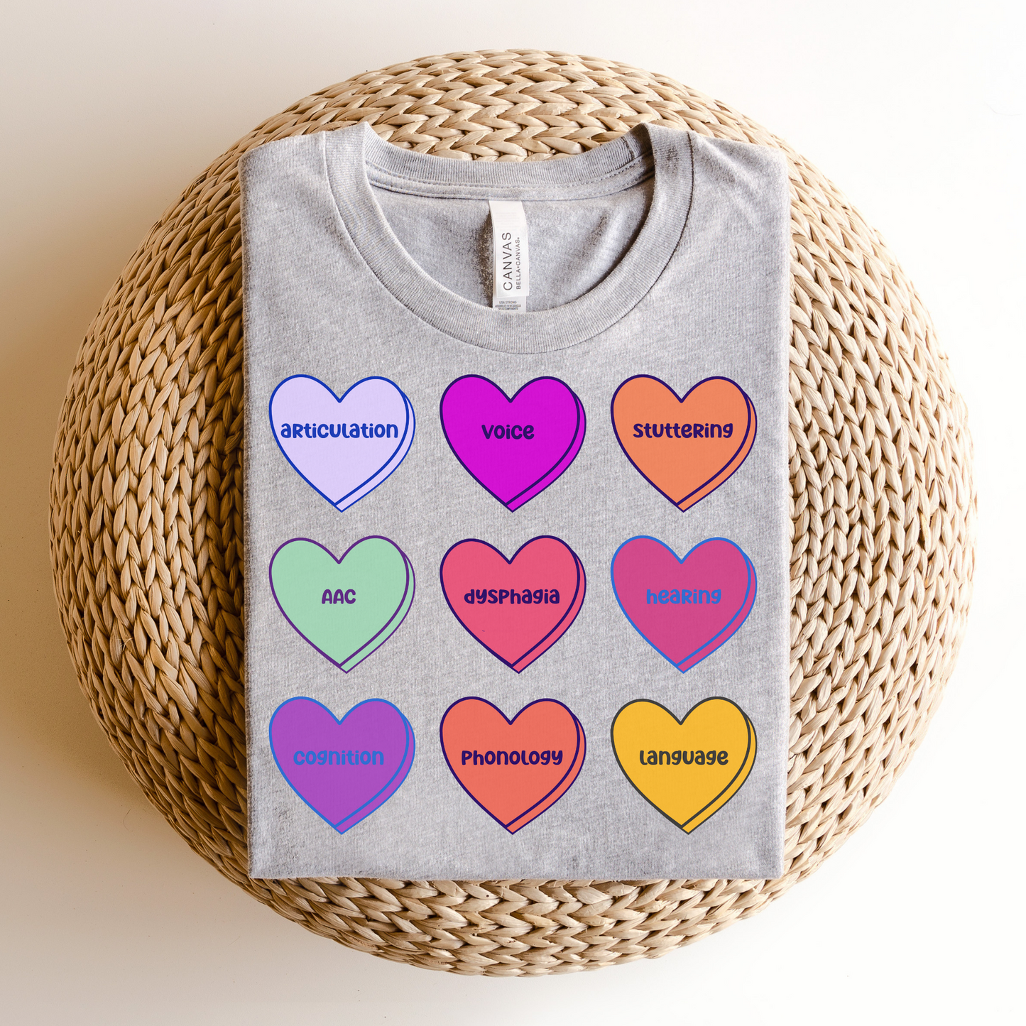 SLP Scope of Practice Tee - Valentine Edition