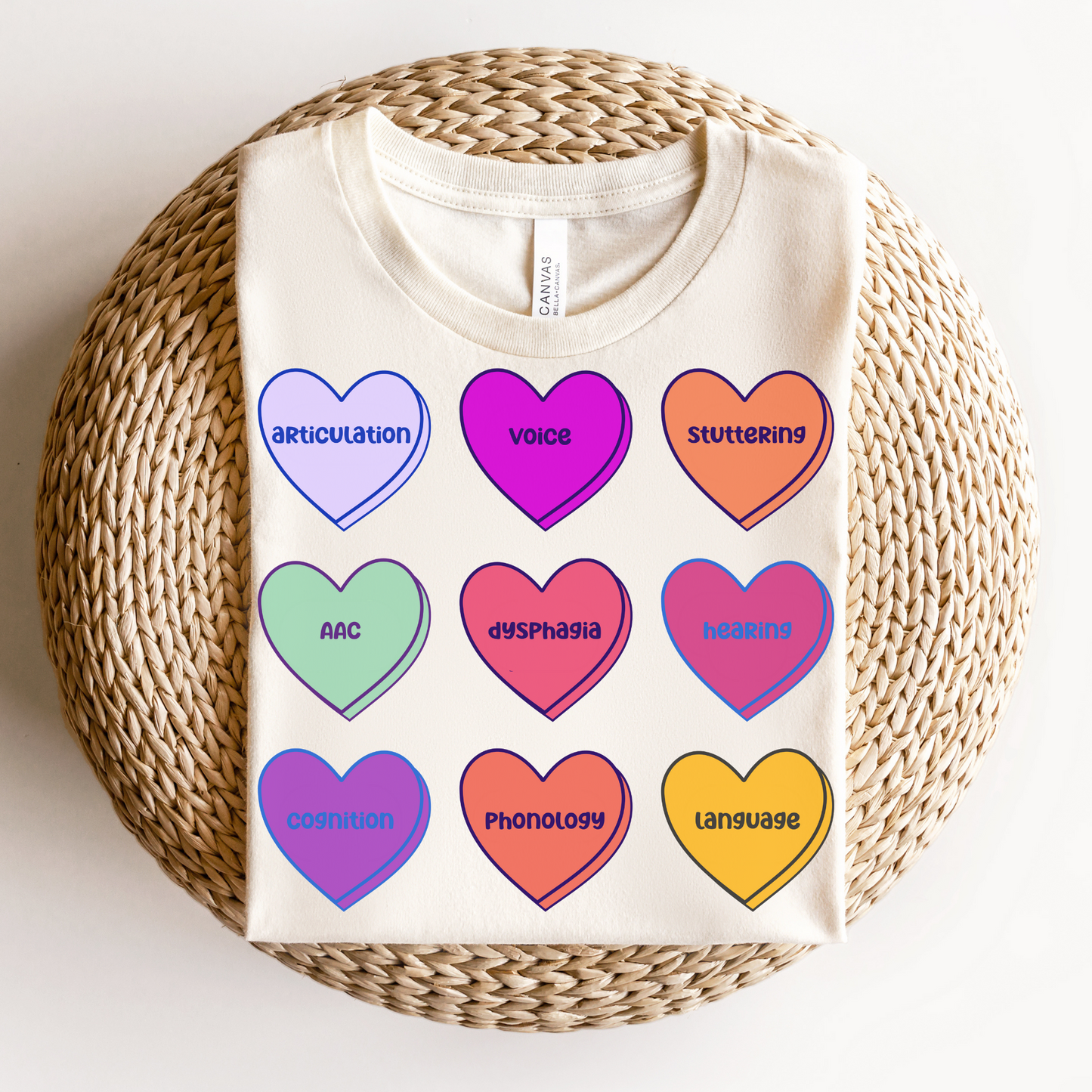 SLP Scope of Practice Tee - Valentine Edition