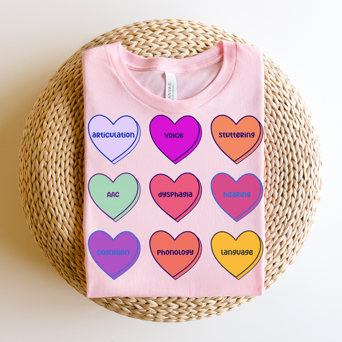SLP Scope of Practice Tee - Valentine Edition