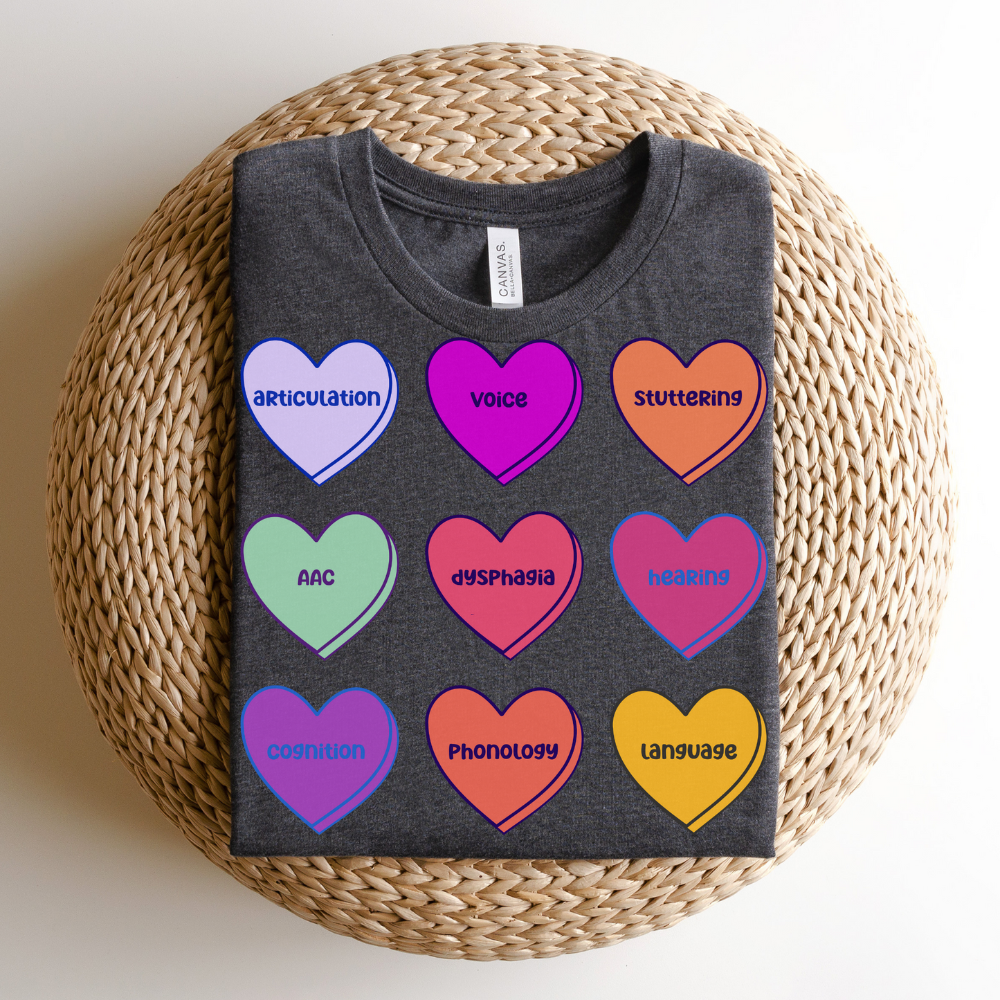 SLP Scope of Practice Tee - Valentine Edition
