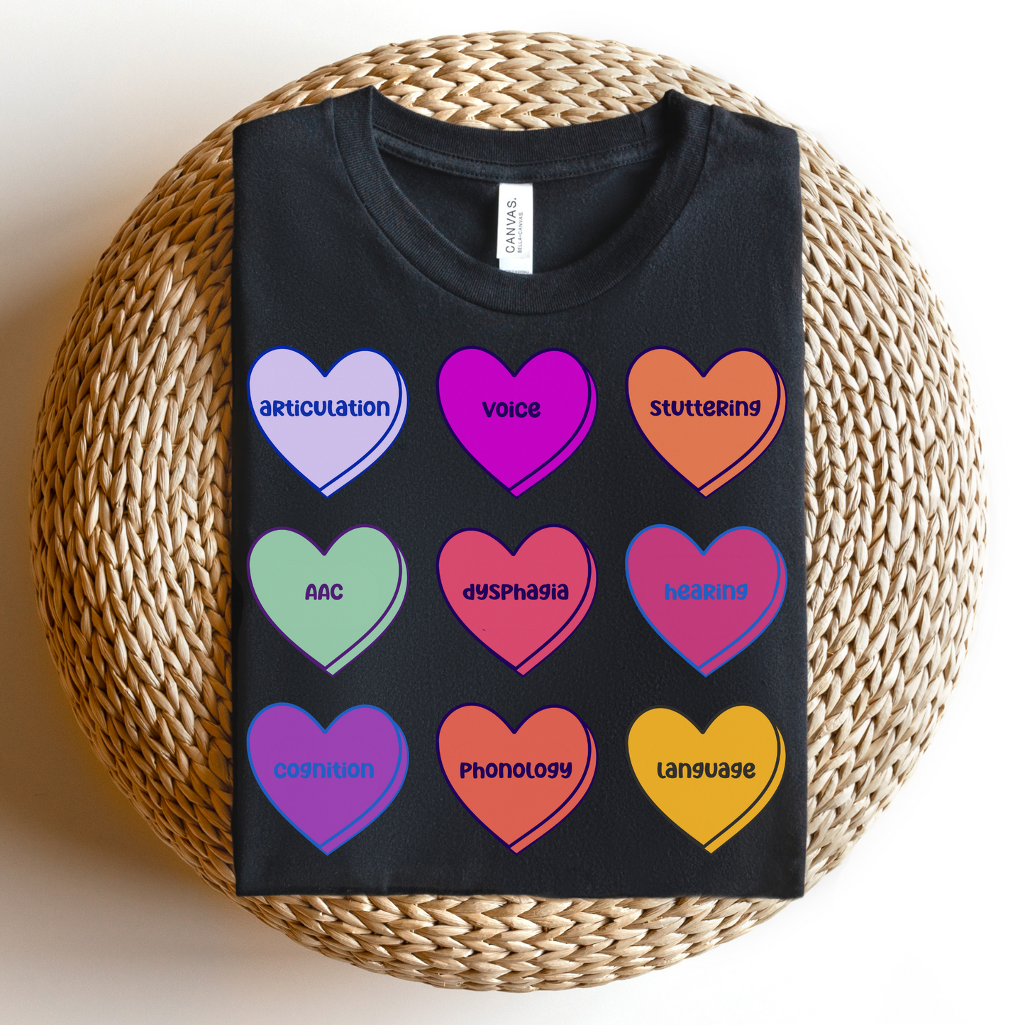 SLP Scope of Practice Tee - Valentine Edition