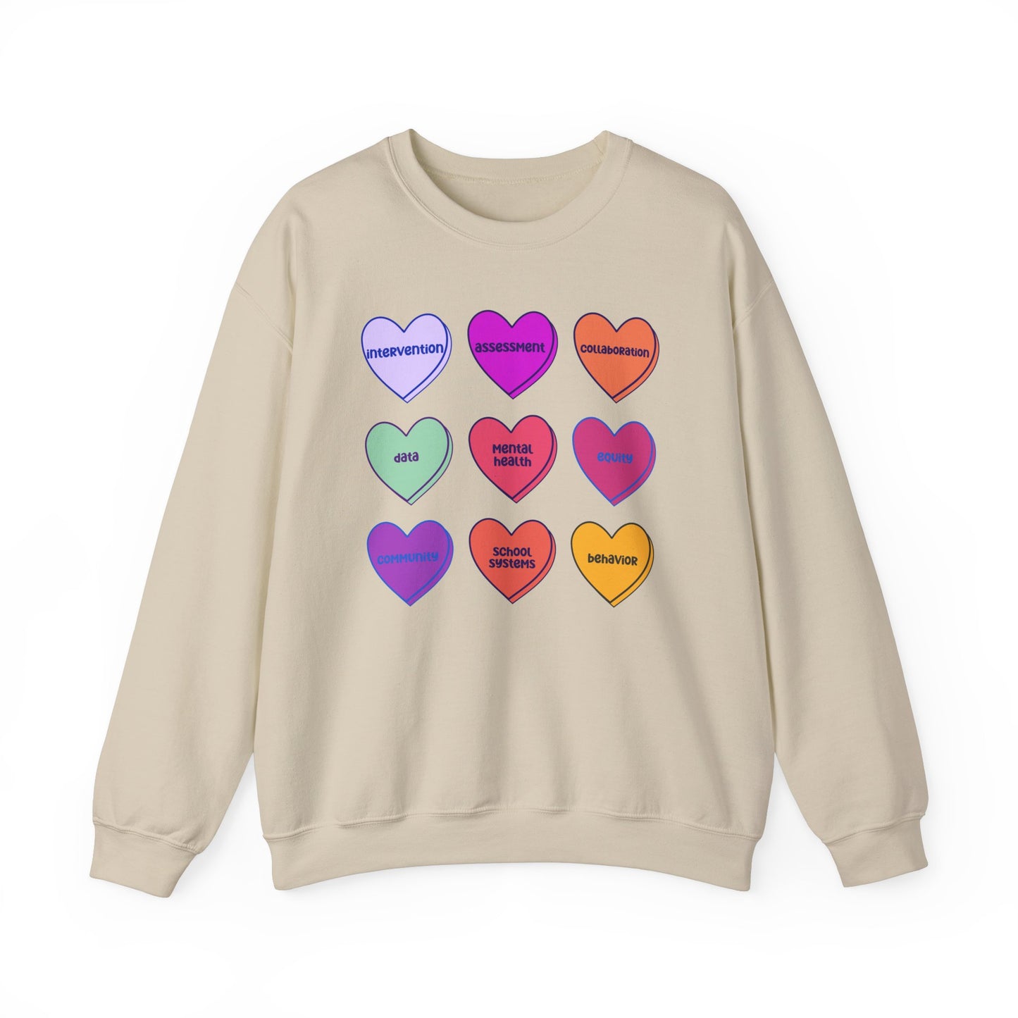 School Psychologist Scope of Practice Pullover - Valentine Edition