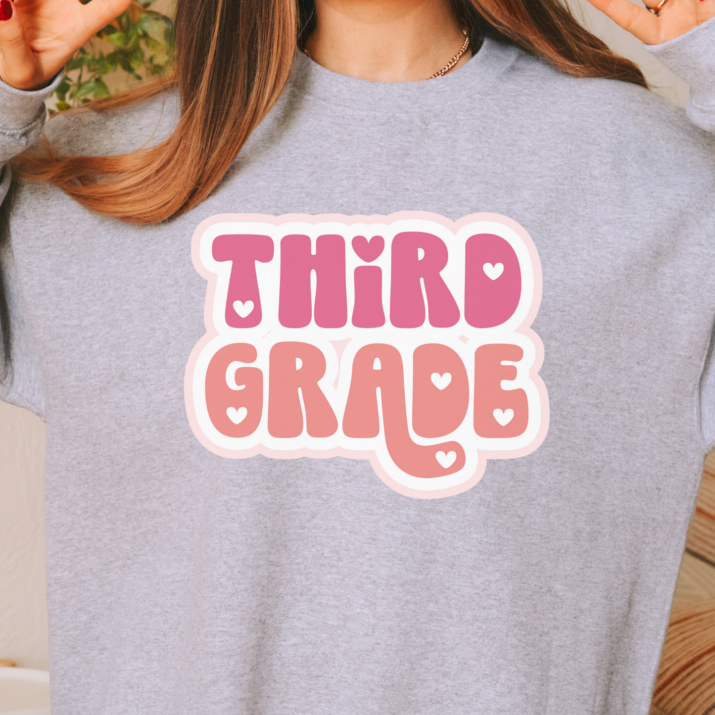 Third Grade Love Pullover