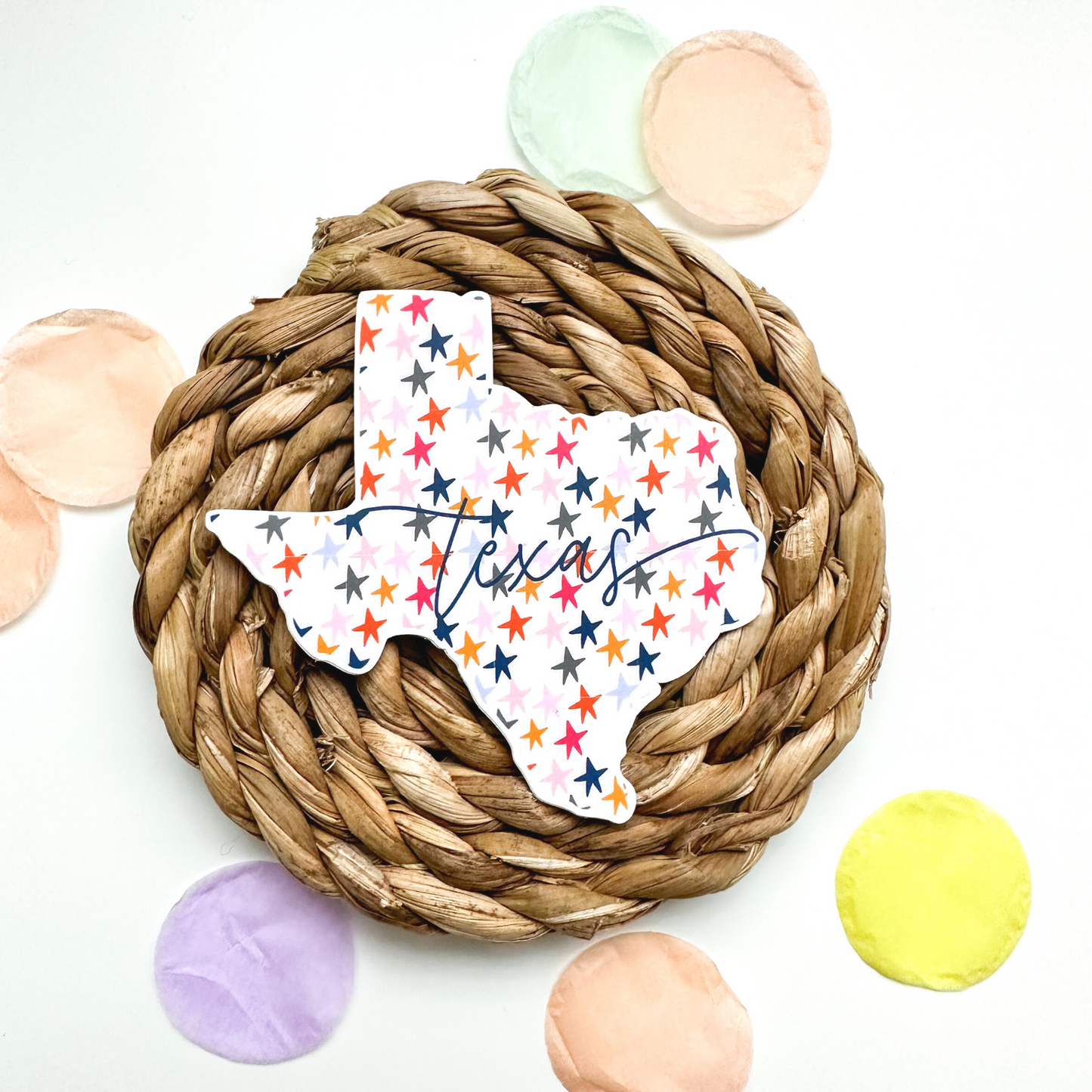 Oh My Stars Texas Sticker