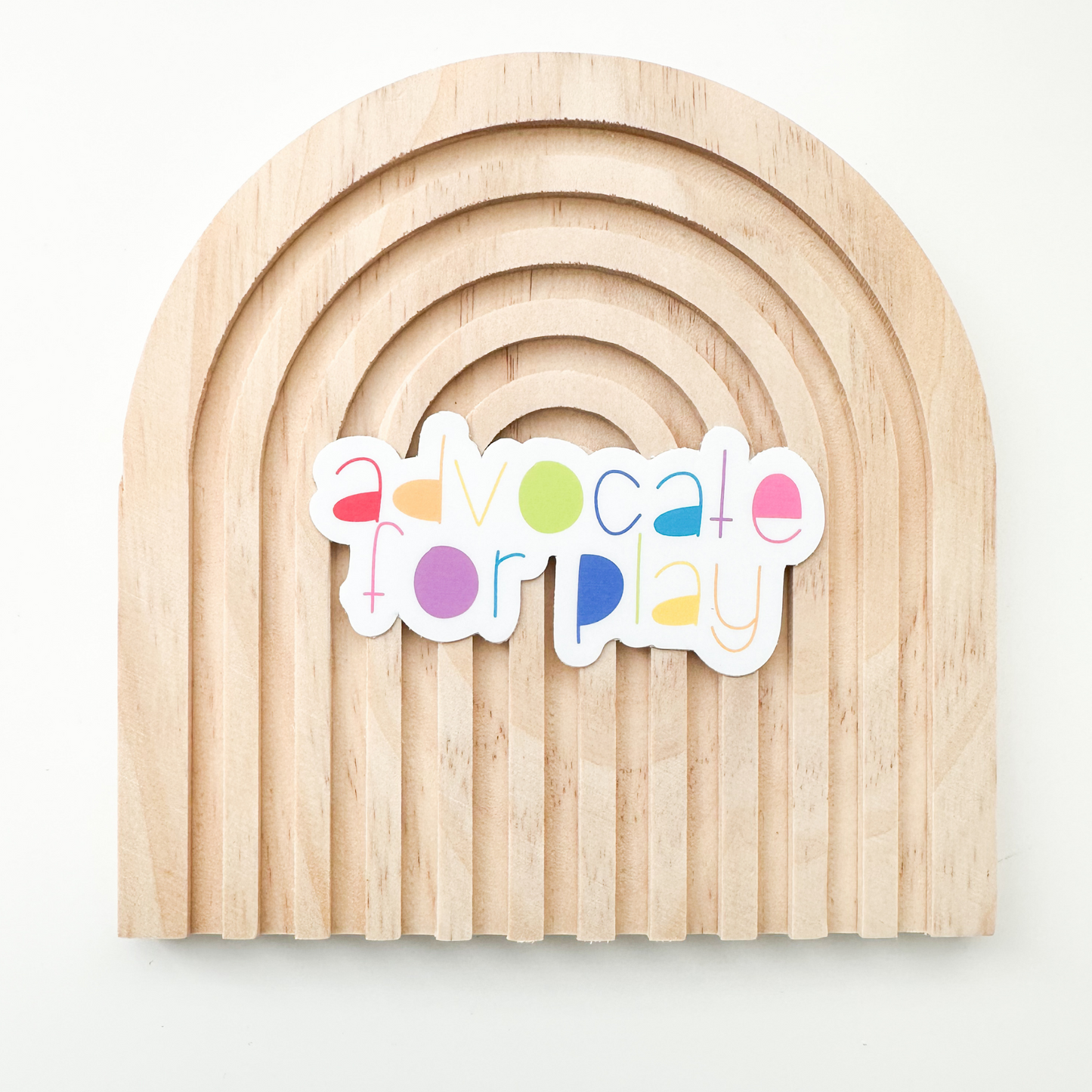 Advocate for Play Sticker
