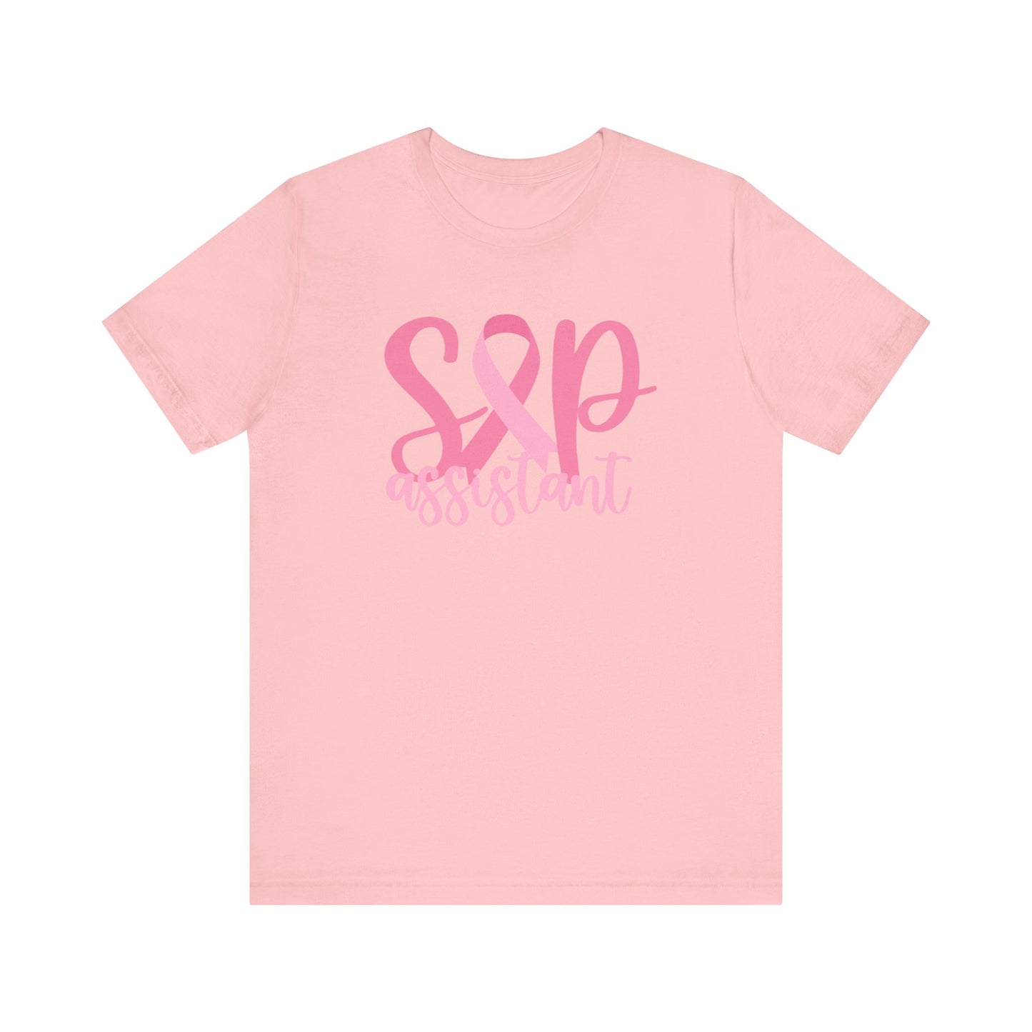 SLP Assistant Pink Ribbon Tee