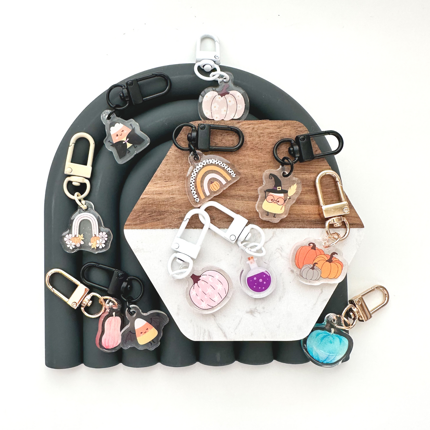 Halloween Badge Charms