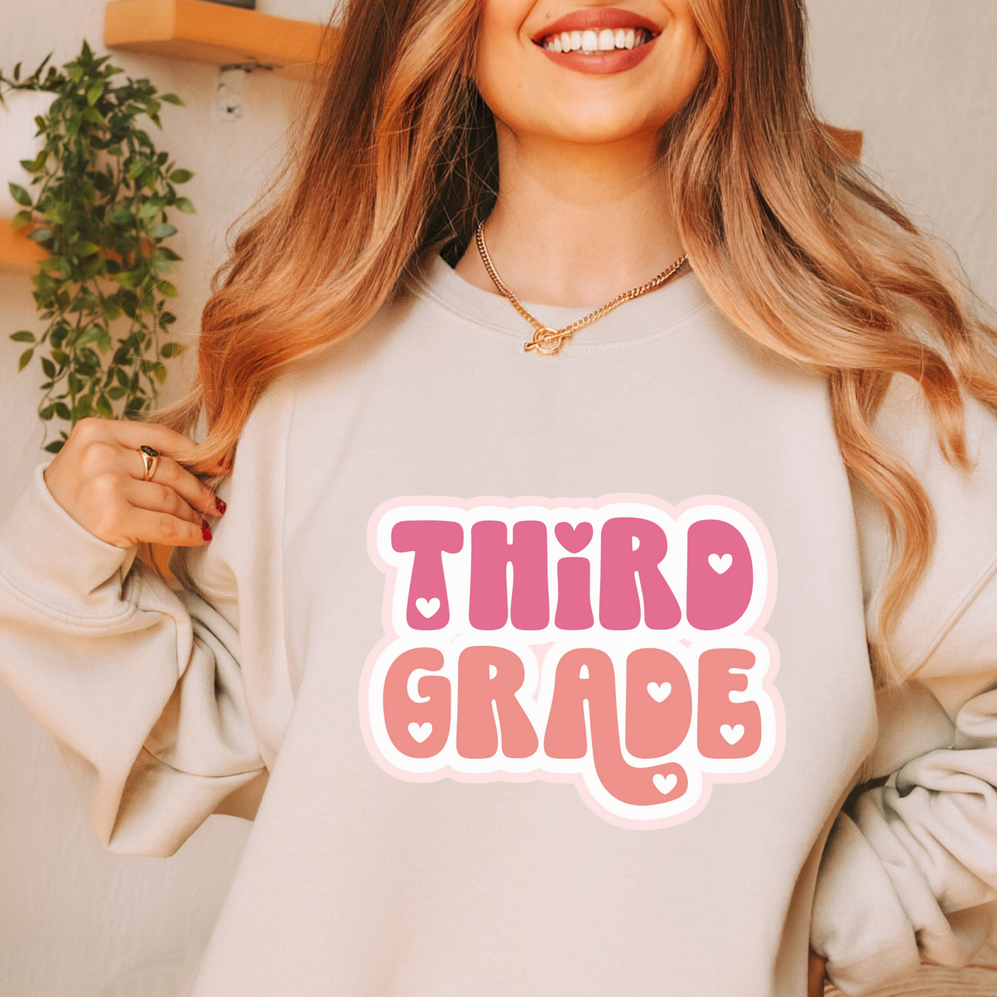 Third Grade Love Pullover