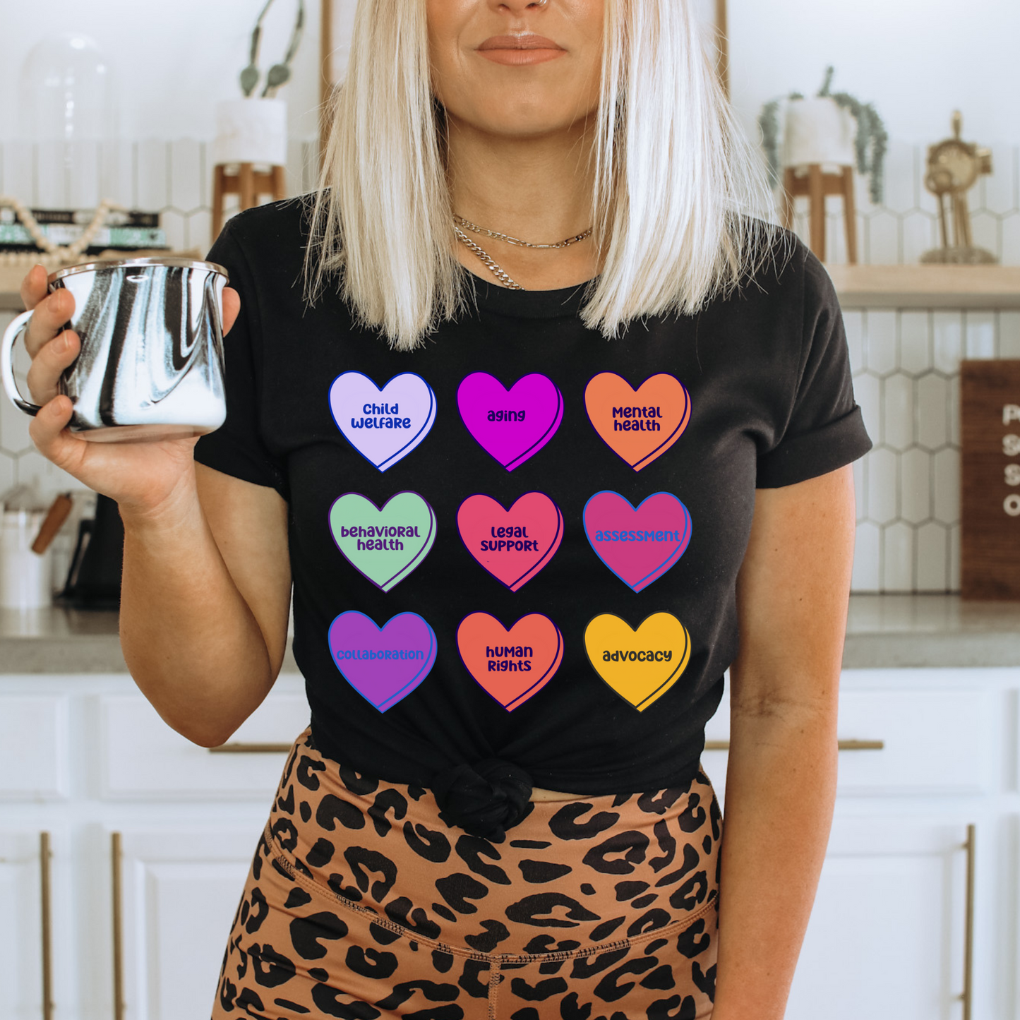 Social Worker Scope of Practice Tee - Valentine Edition