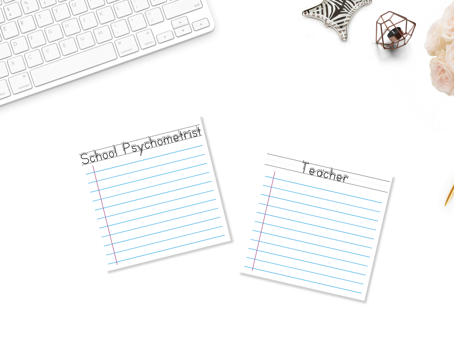 School Days Sticky Notes