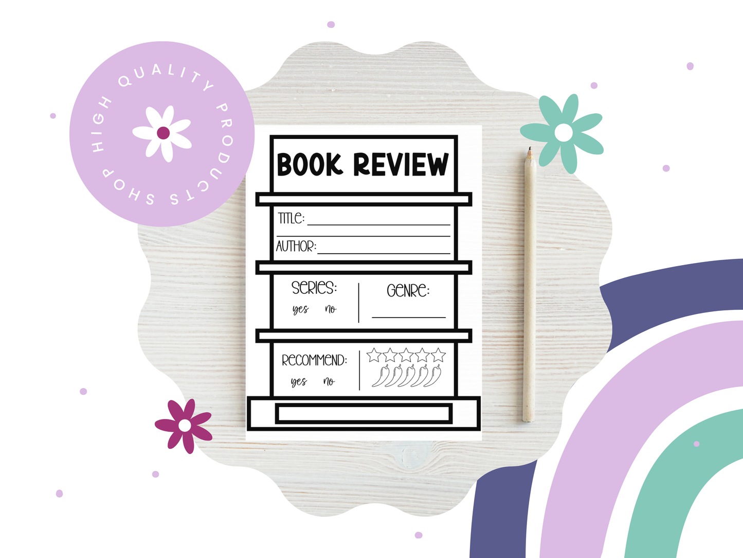 Book Tracker Notepads