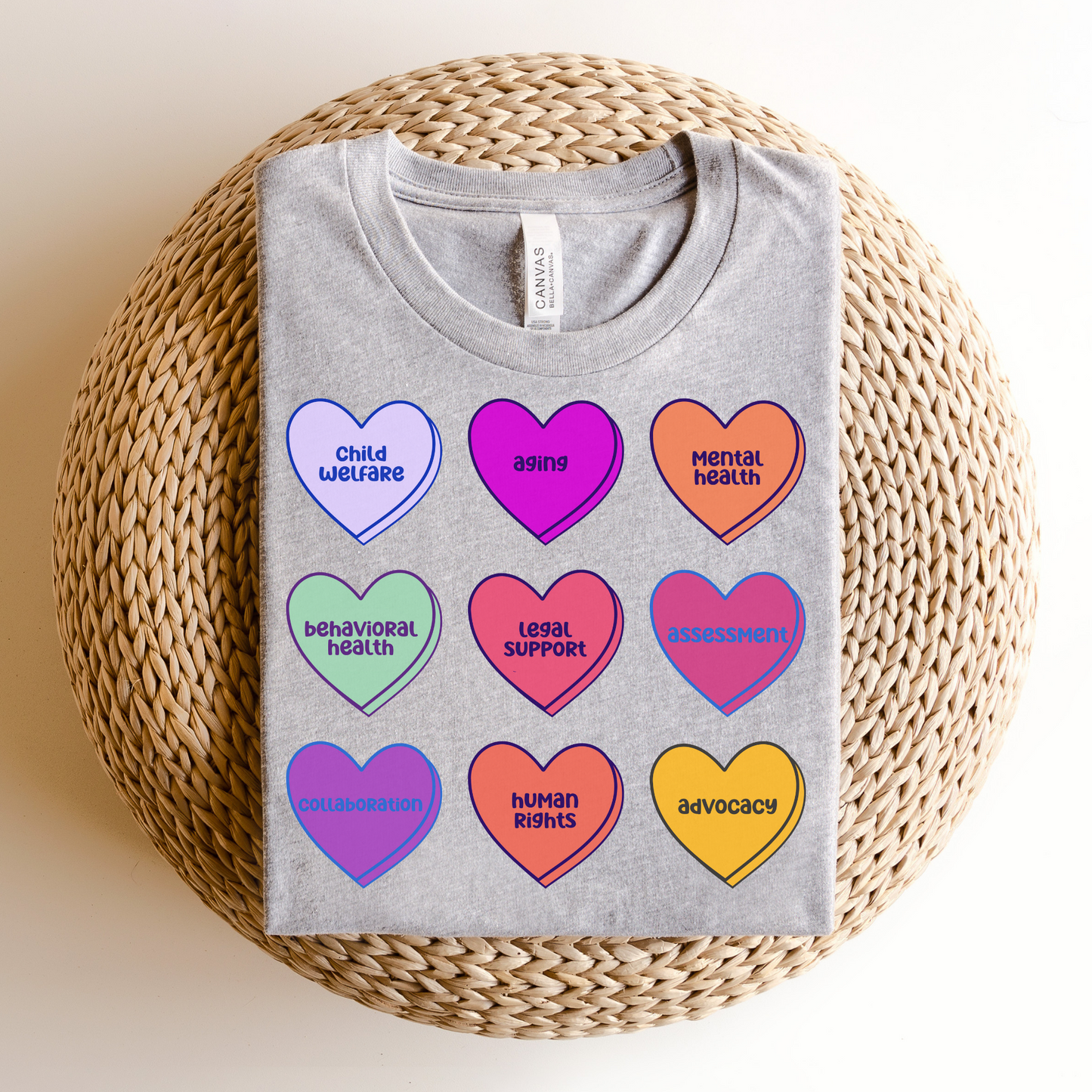 Social Worker Scope of Practice Tee - Valentine Edition