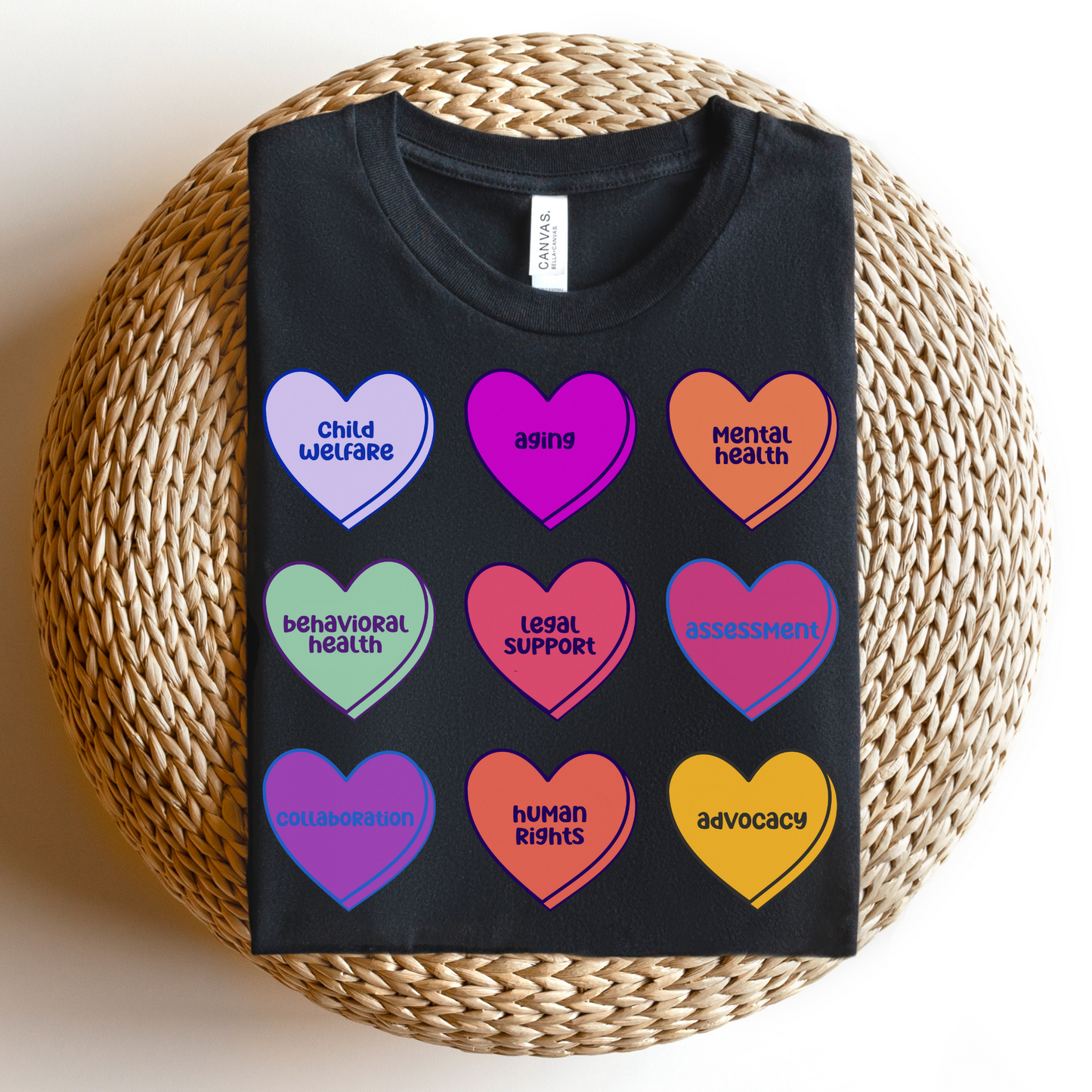 Social Worker Scope of Practice Tee - Valentine Edition