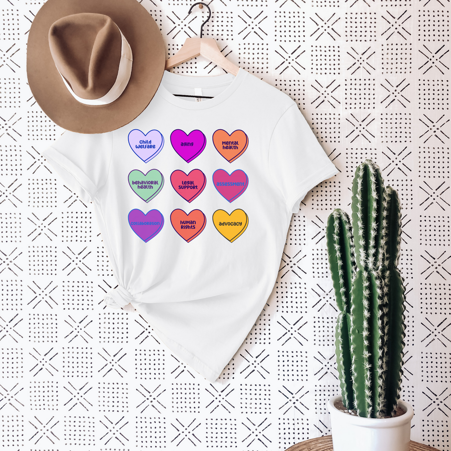 Social Worker Scope of Practice Tee - Valentine Edition