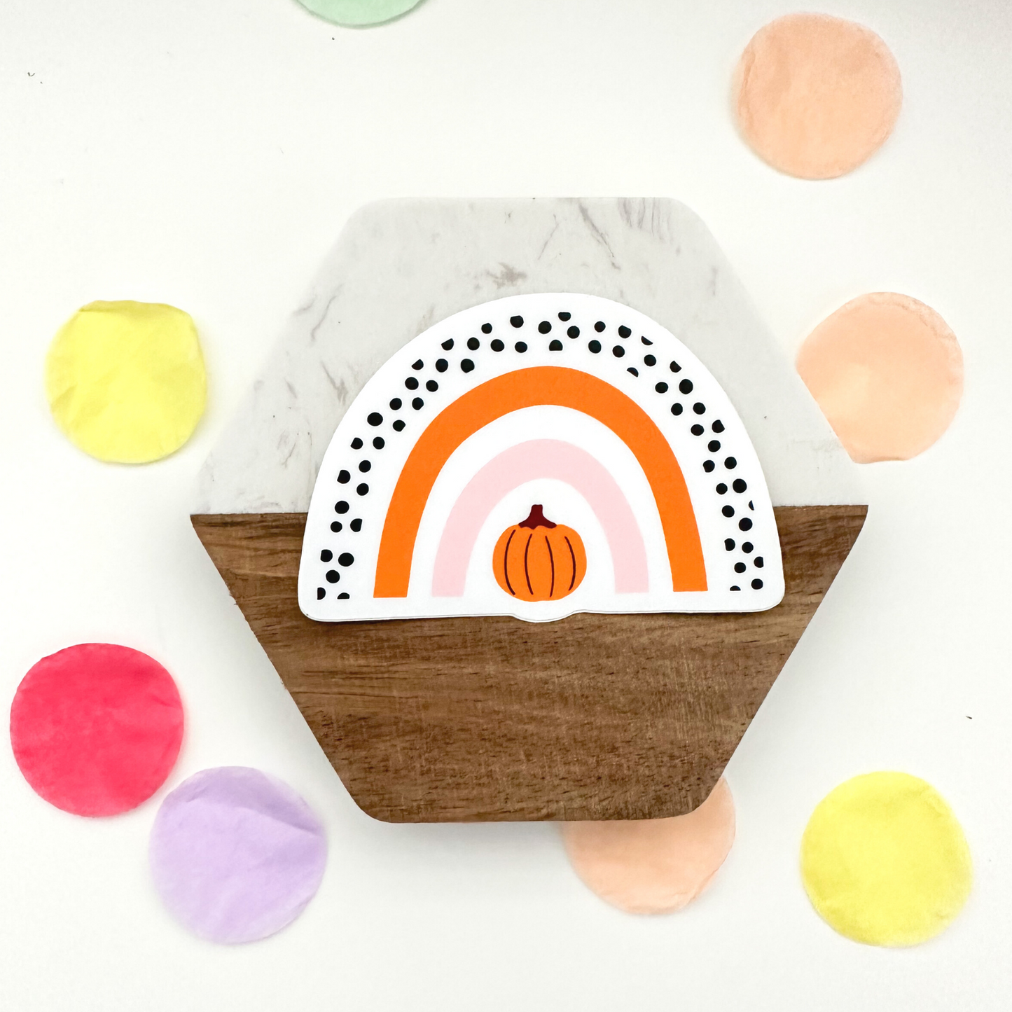Fall Pumpkin Sticker