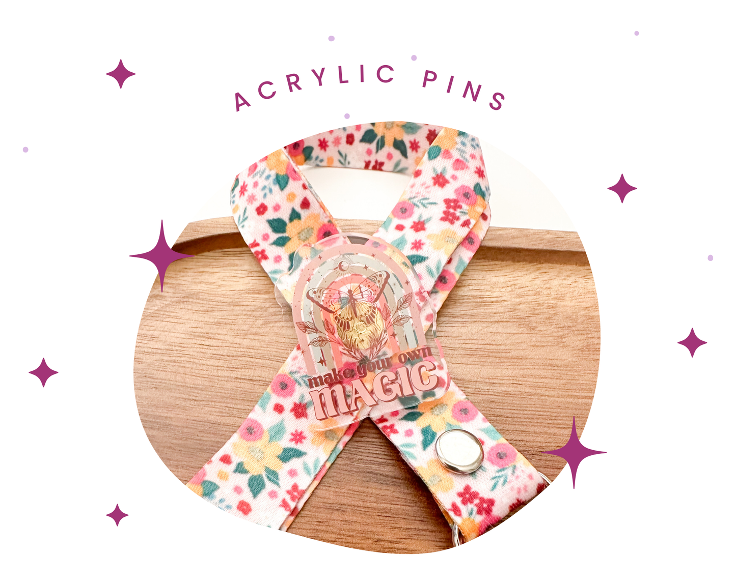 Acrylic Pins | Social Emotional