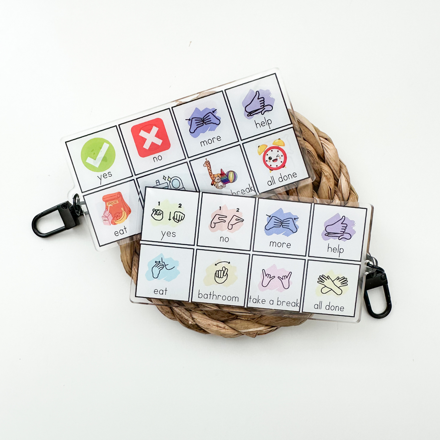 Mini AAC Board Keychain