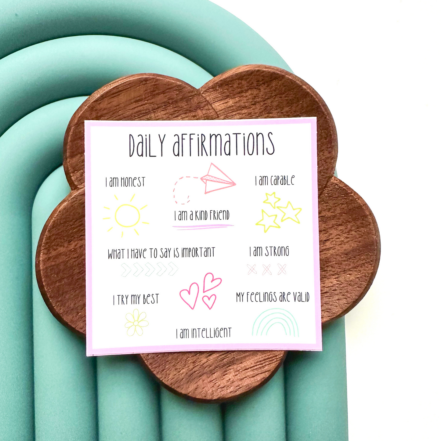 Daily Affirmations Sticker