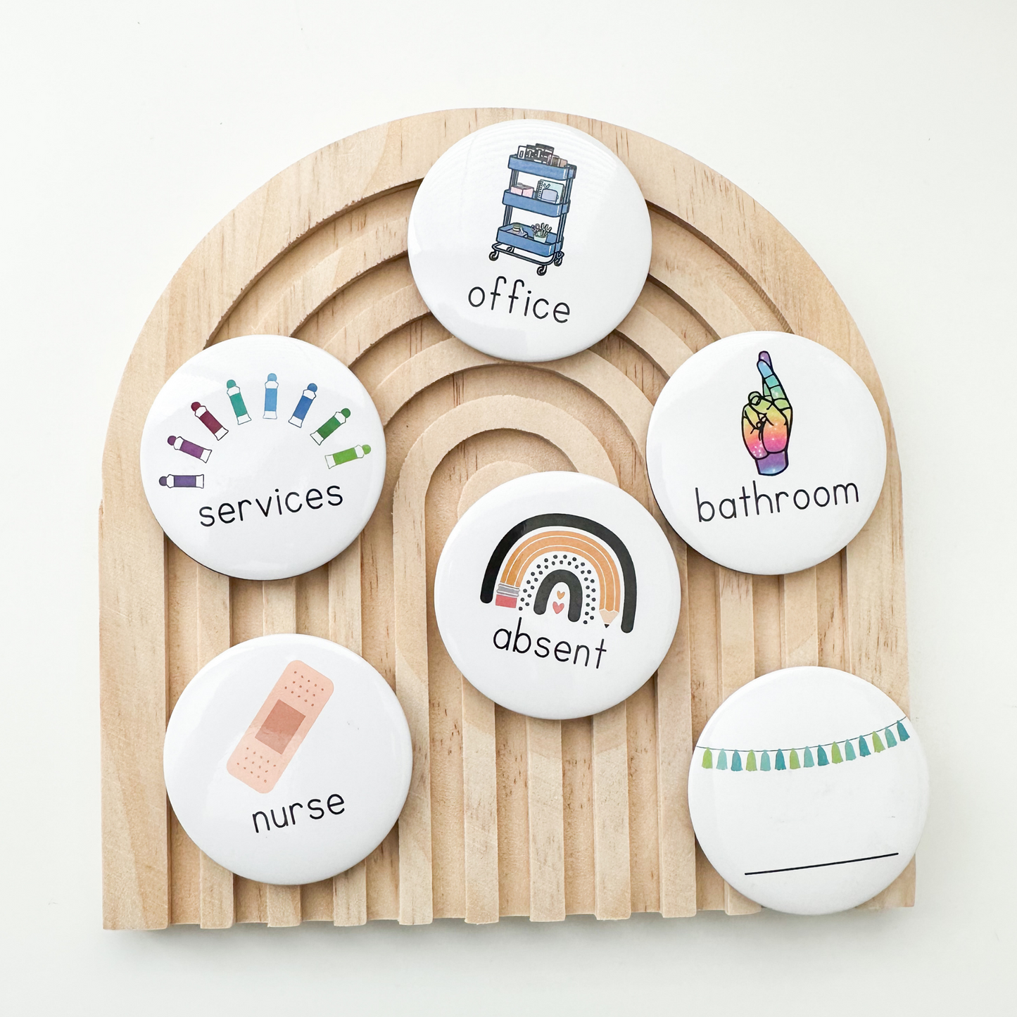 Student Location Magnet Set