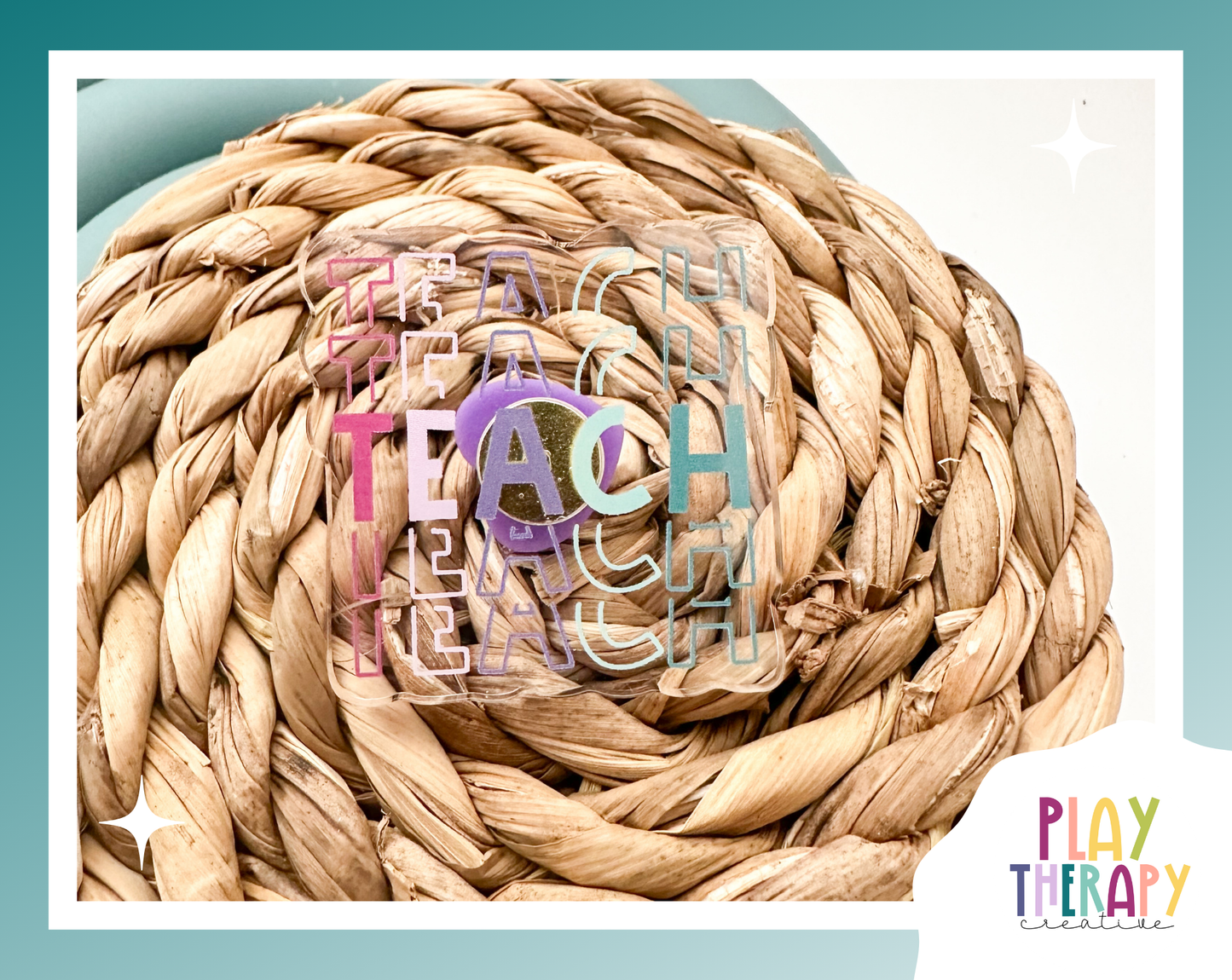 Acrylic Pins | Teacher