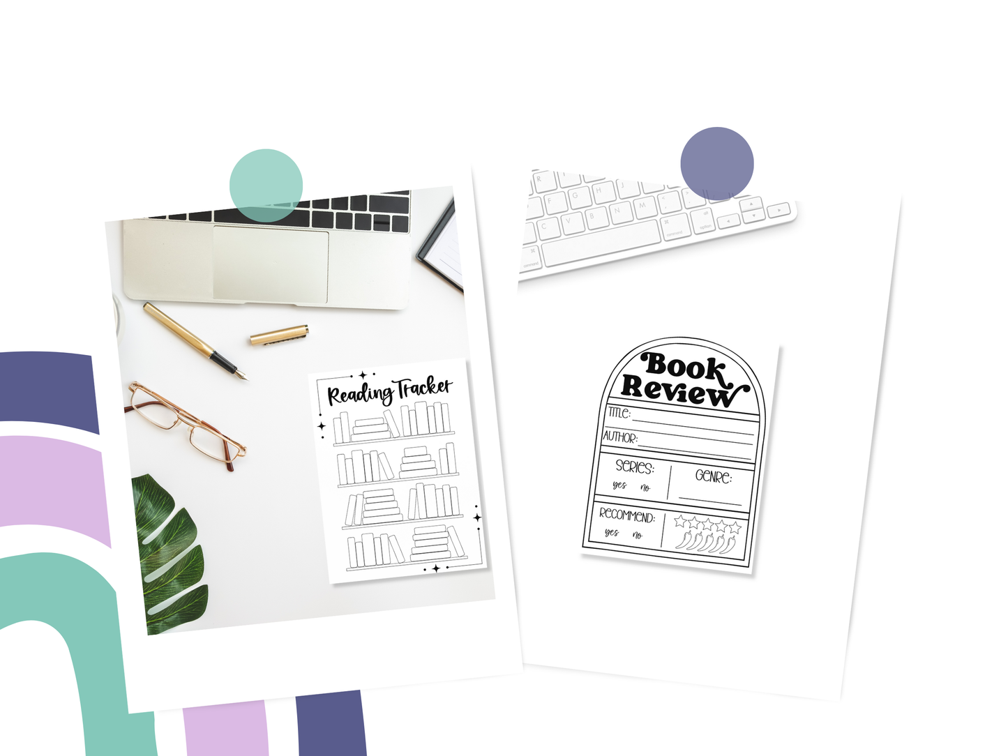 Book Tracker Notepads