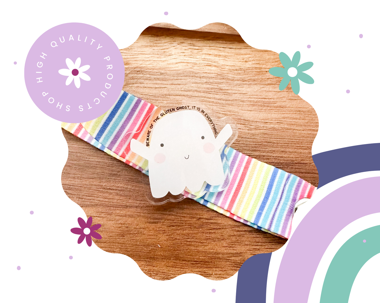 Acrylic Pins | Gluten-Free