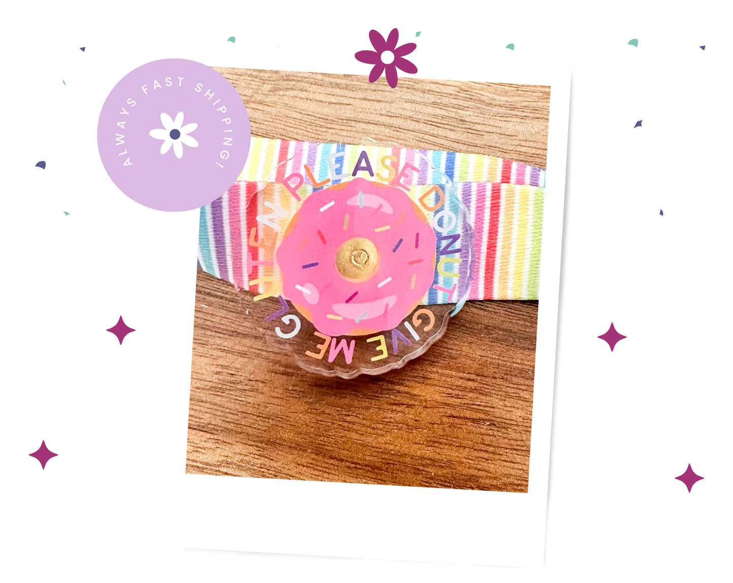 Acrylic Pins | Gluten-Free
