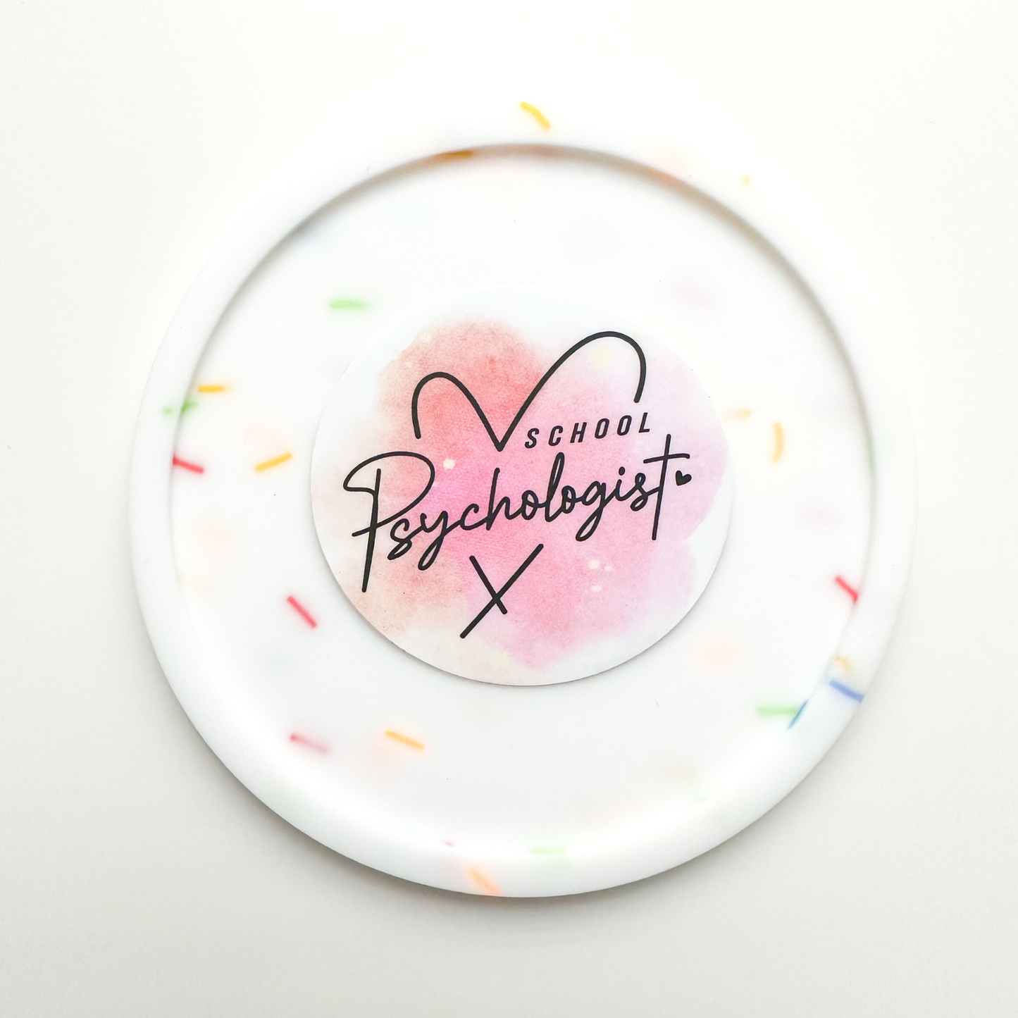 School Psychologist Watercolor Sticker