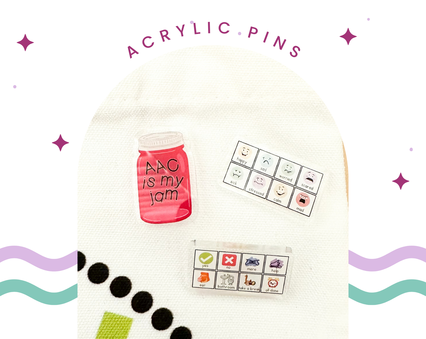 Acrylic Pins | AAC